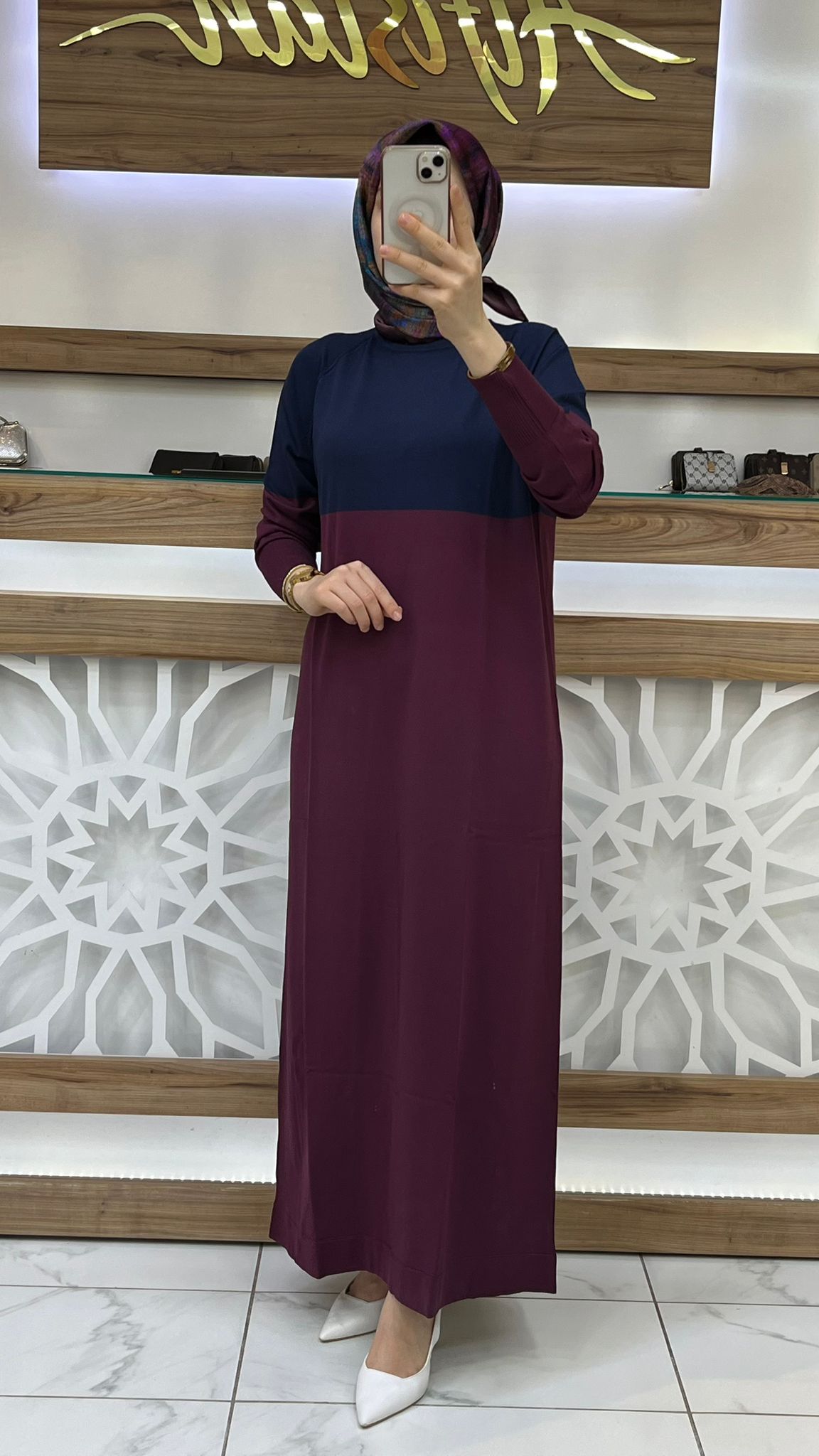 Merserize Elbise nuss 26K508