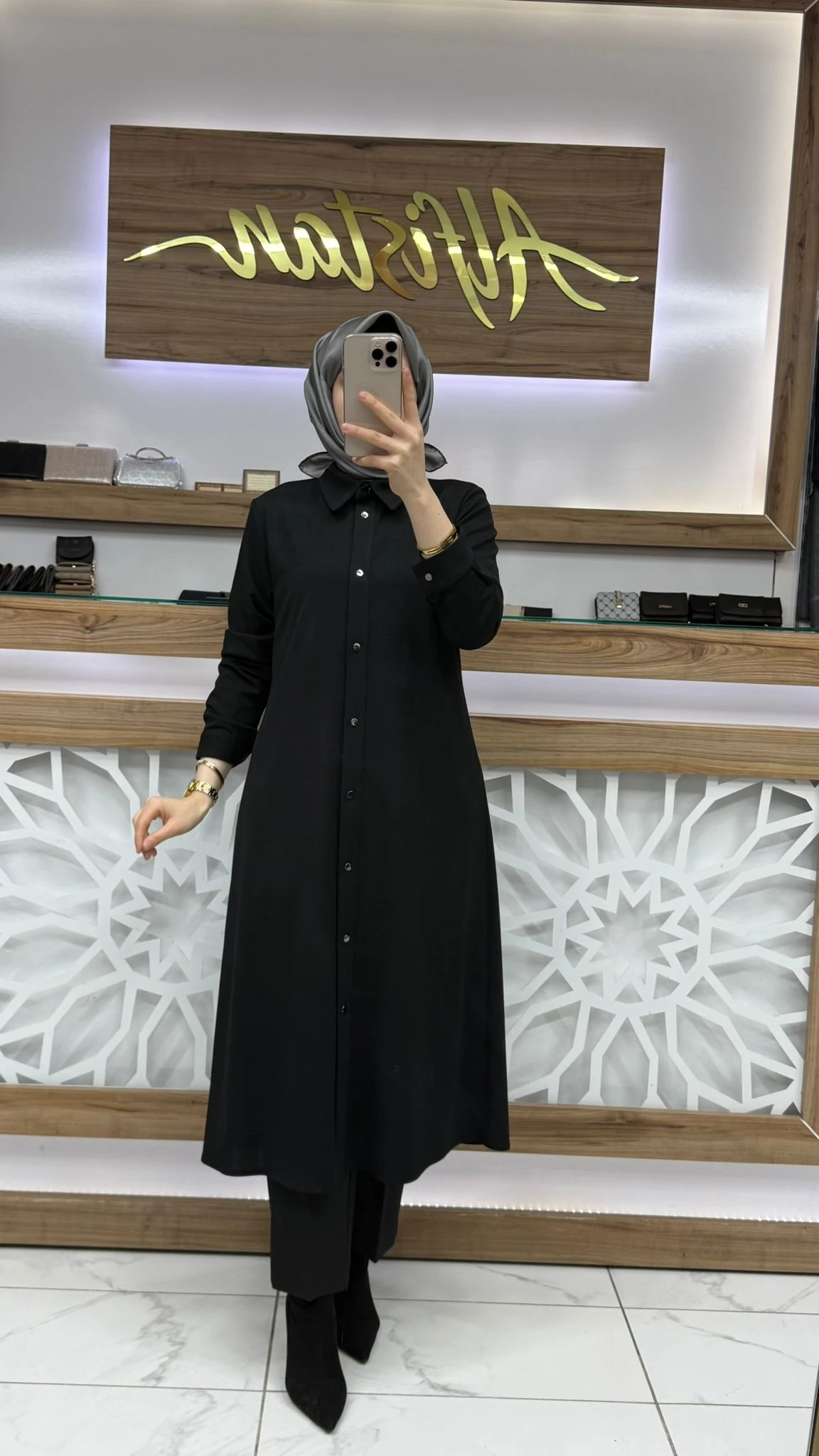 Arkası Taş İşlemeli Tunik çnrö 2200 