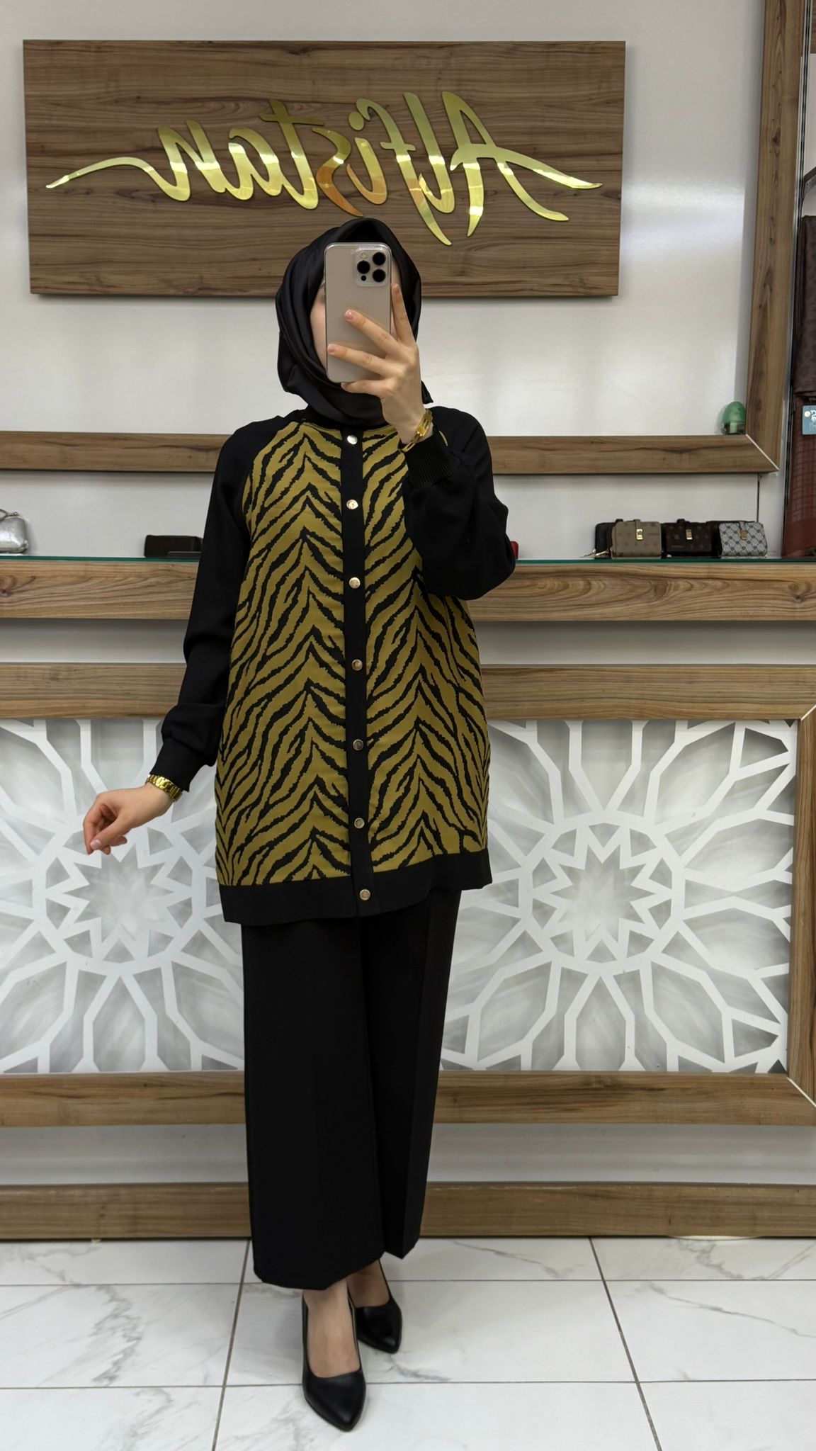 Armine Trend Zebra Ceket 25KT521
