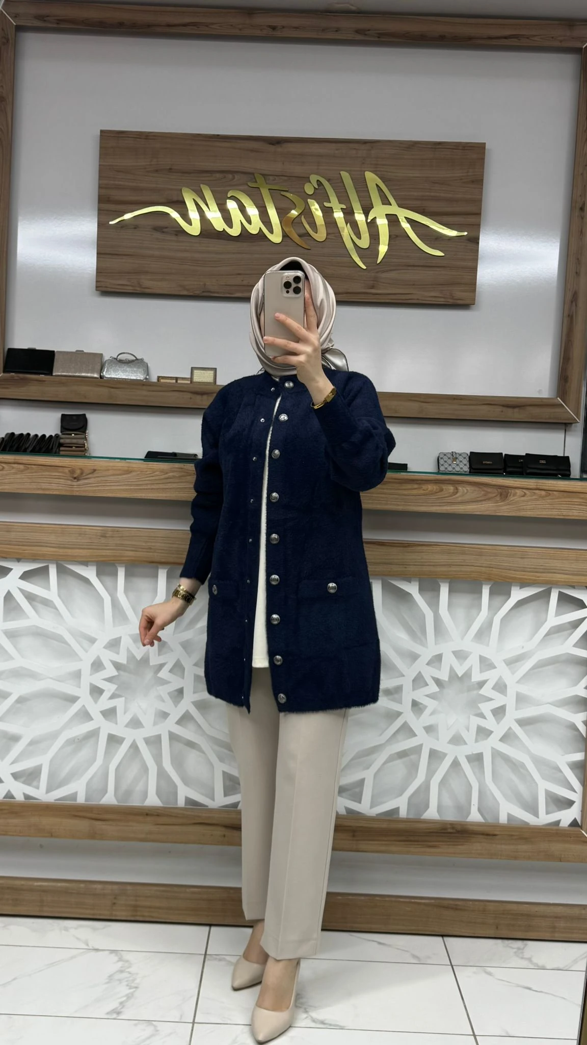 Angora Ceket nuss 26K7008