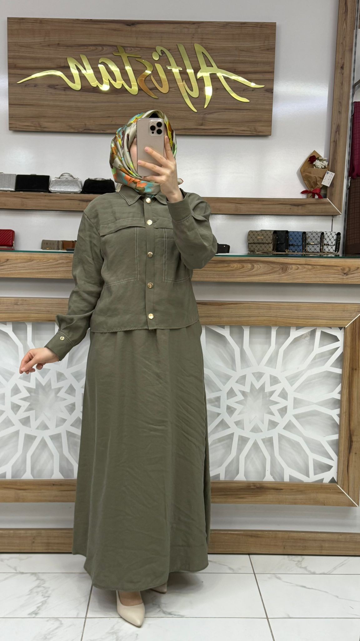 Gömlek Yaka Etekli İkili armn 25YT620
