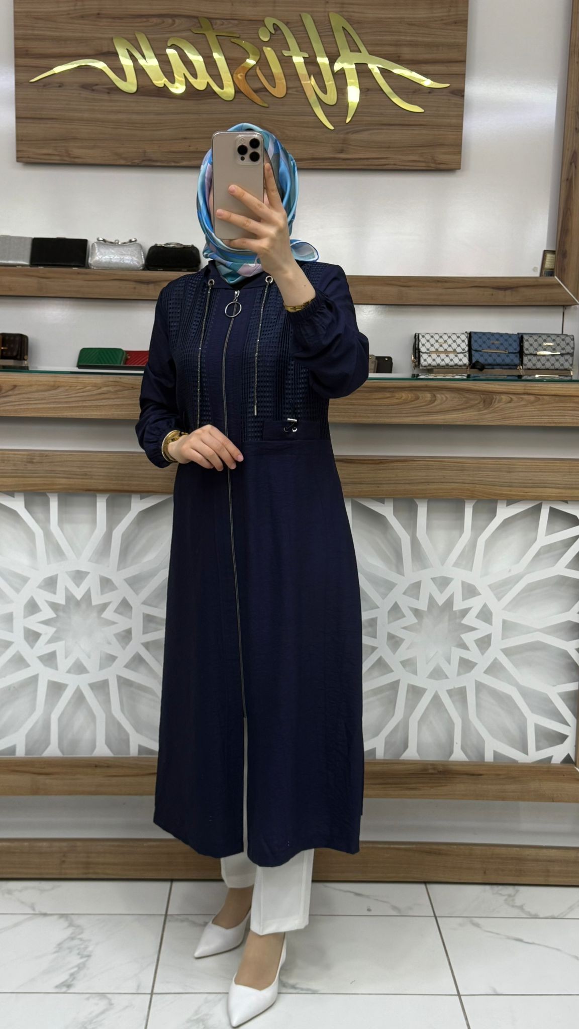  File Detaylı Giy Çık   çnrö 2021 - lacivert