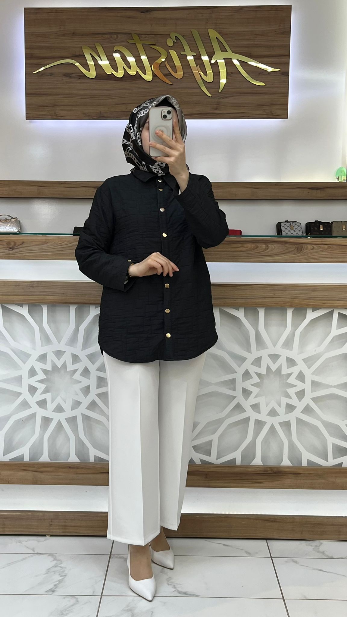 Kapitone Çıt  Çıtlı Ceket armine 25KT520