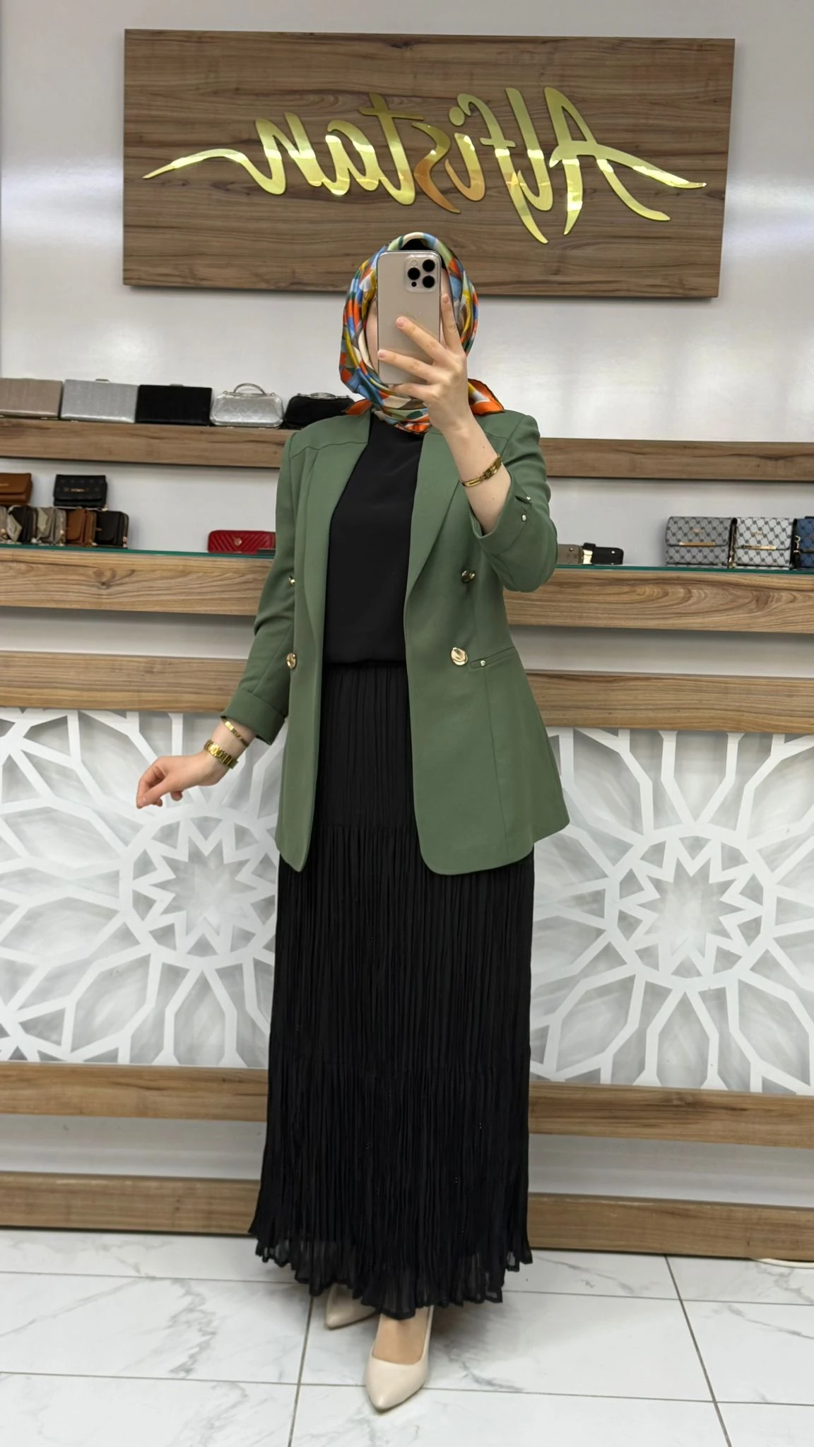 Şifon Astarlı Bürümcük Etek yrş 3334