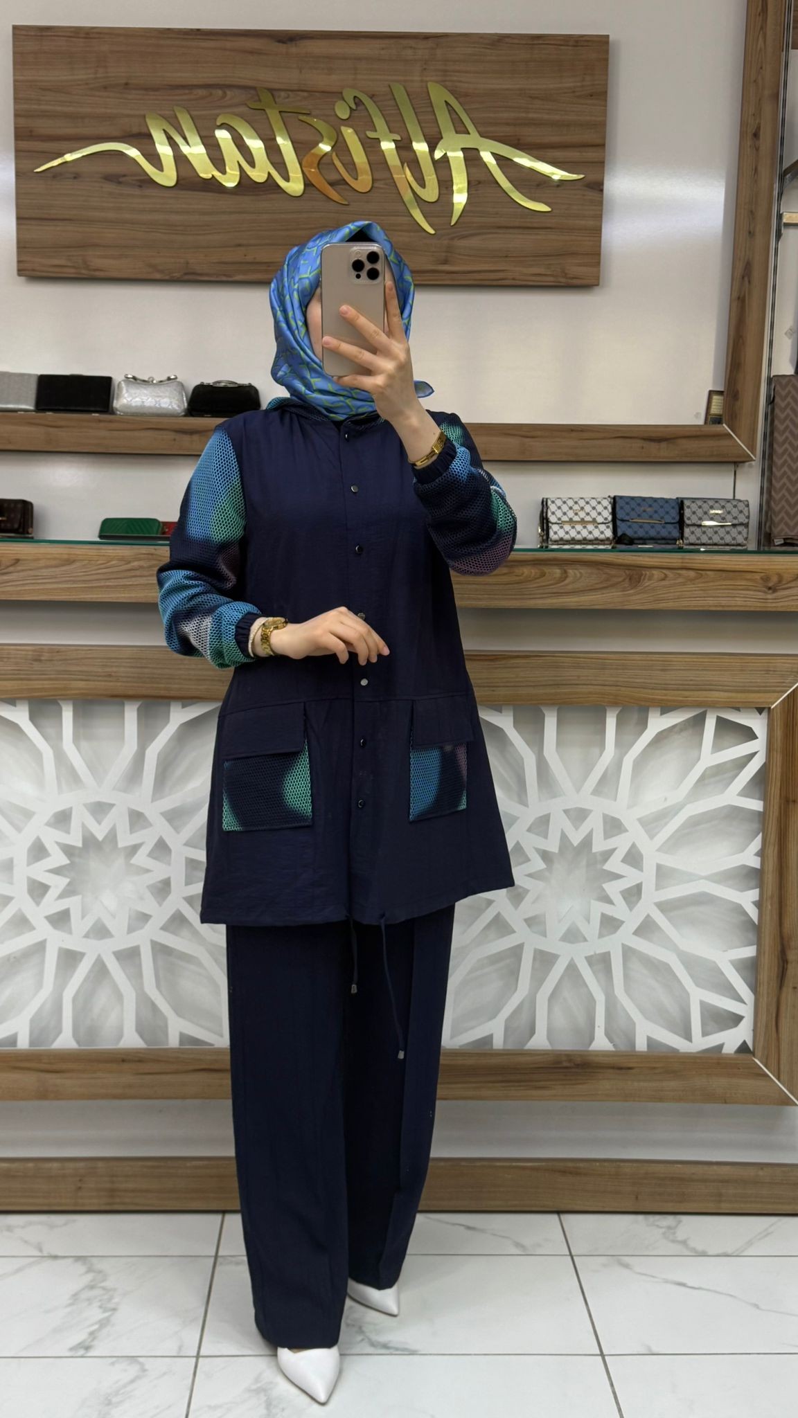 File Detaylı Pantolonlu İkili Takım çnrö 2051