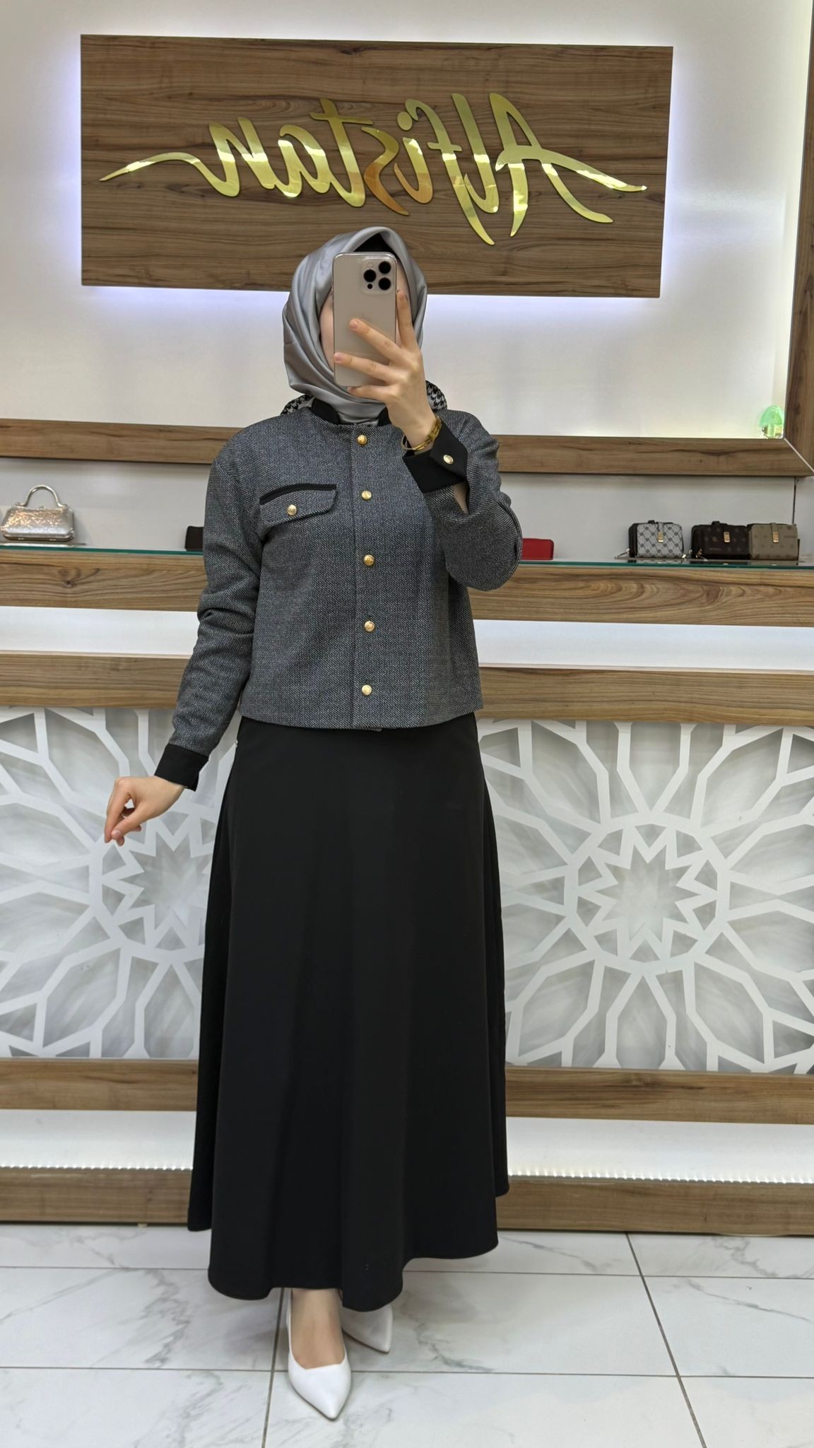 Armine Trend Etekli Takım armn 25KT608 - siyah