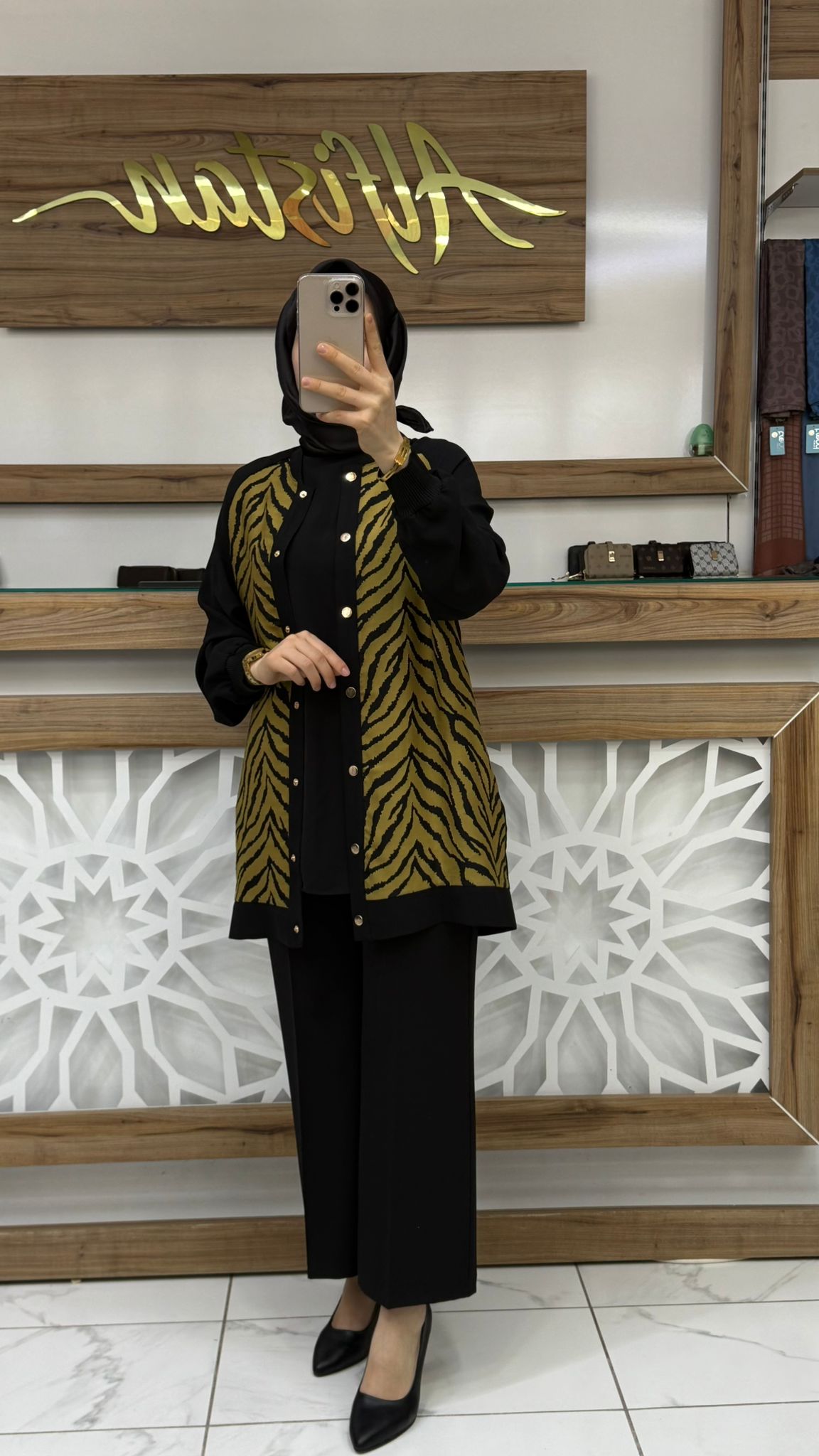 Armine Trend Zebra Ceket 25KT521