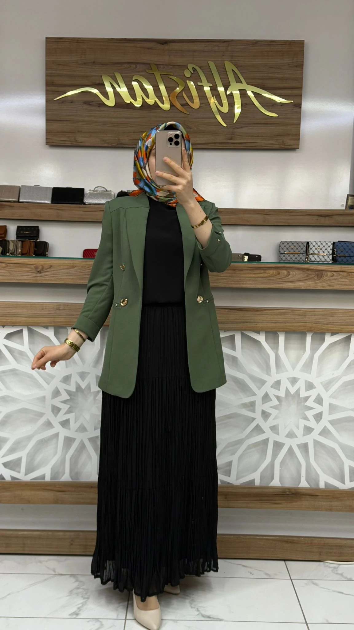 Şifon Astarlı Bürümcük Etek yrş 3334