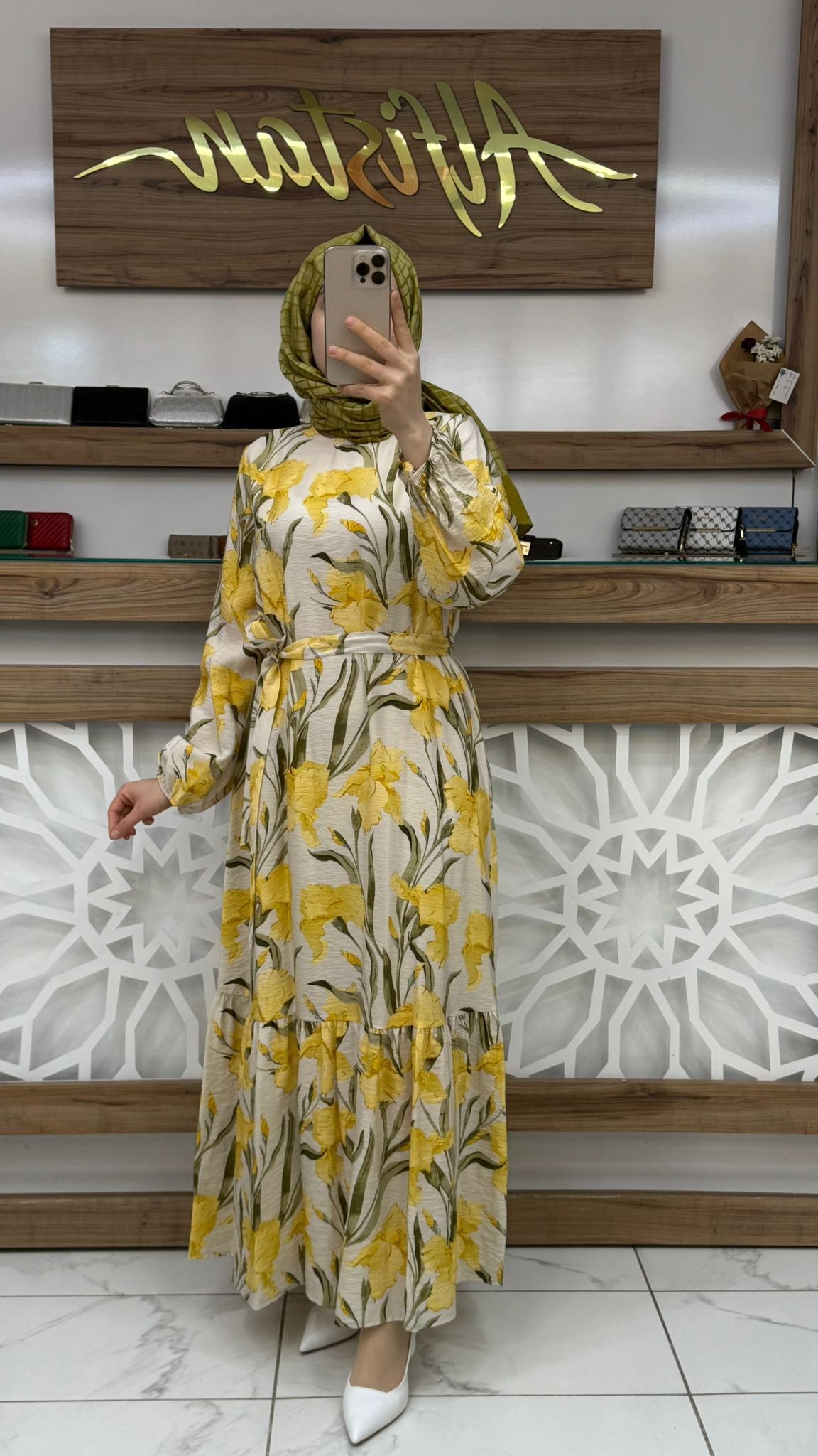 Çiçekli Elbise armn 25YT934