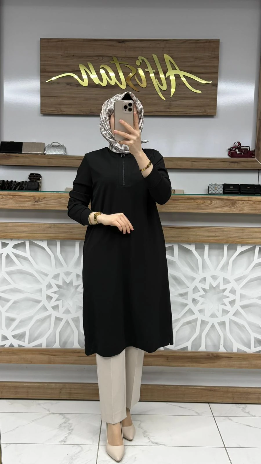 Ribana Detaylı Tunik armn 25KT456