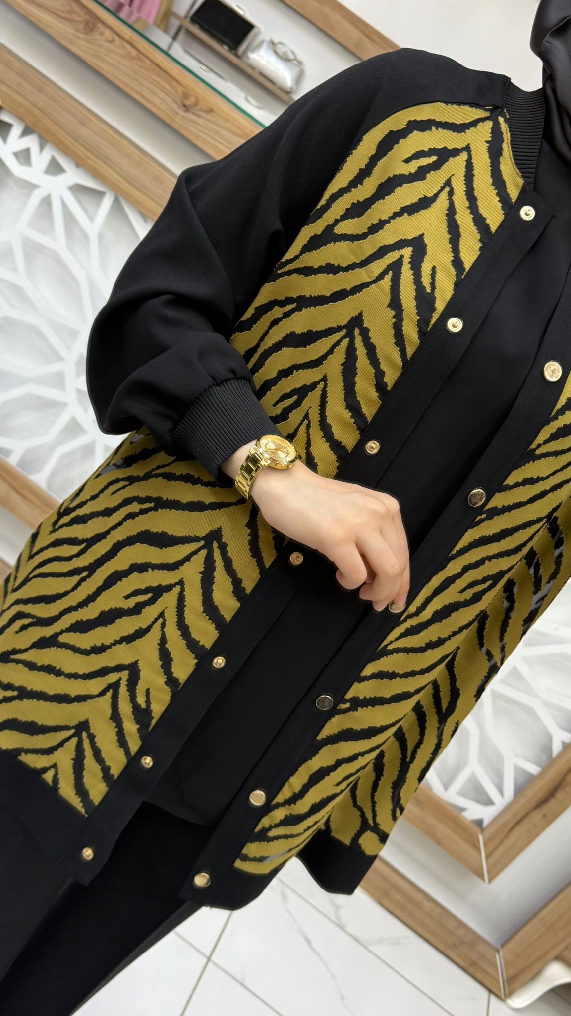 Armine Trend Zebra Ceket 25KT521