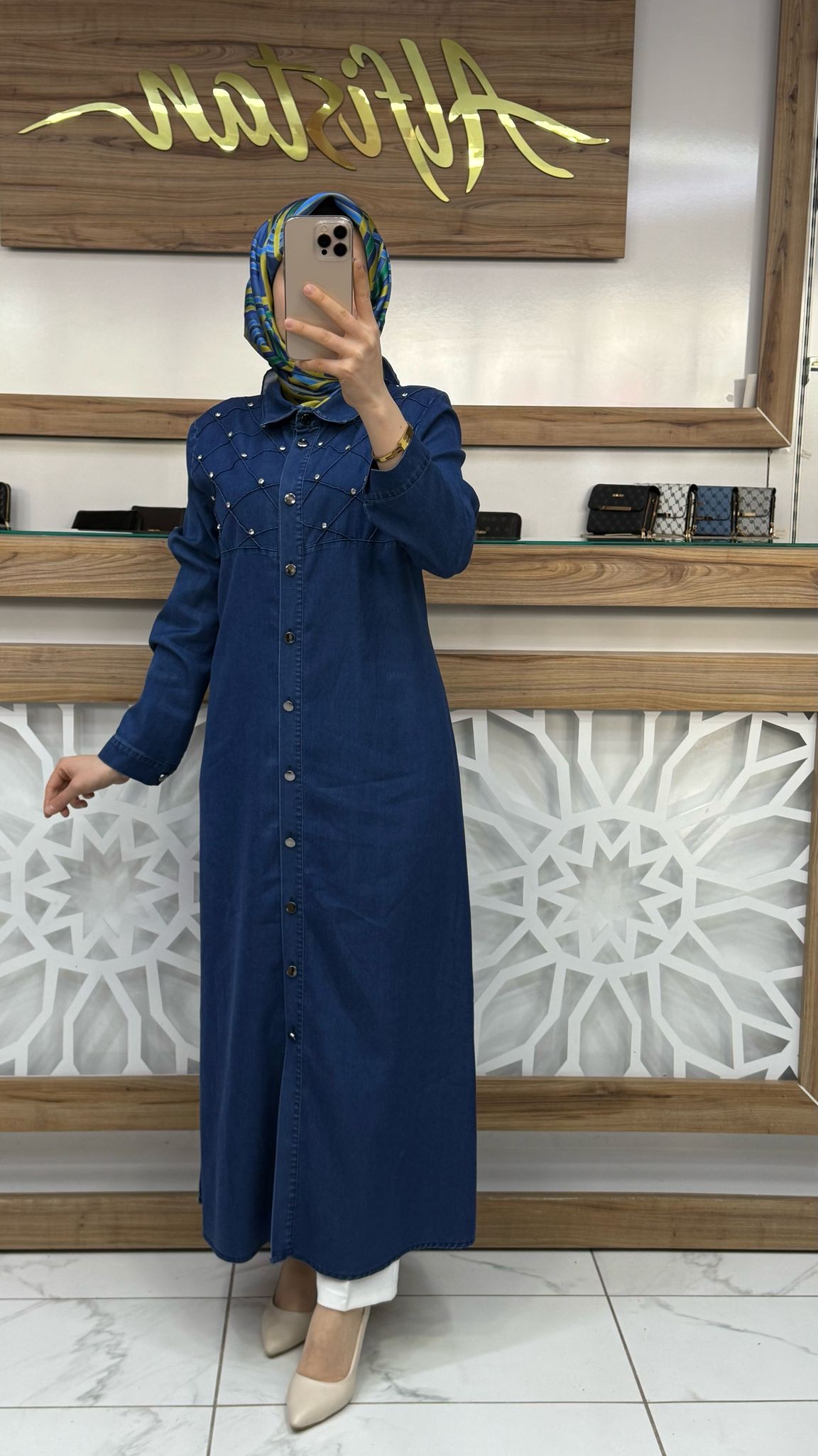 Qetenn  Çımalı Taşlı Kot Giy Çık  4921