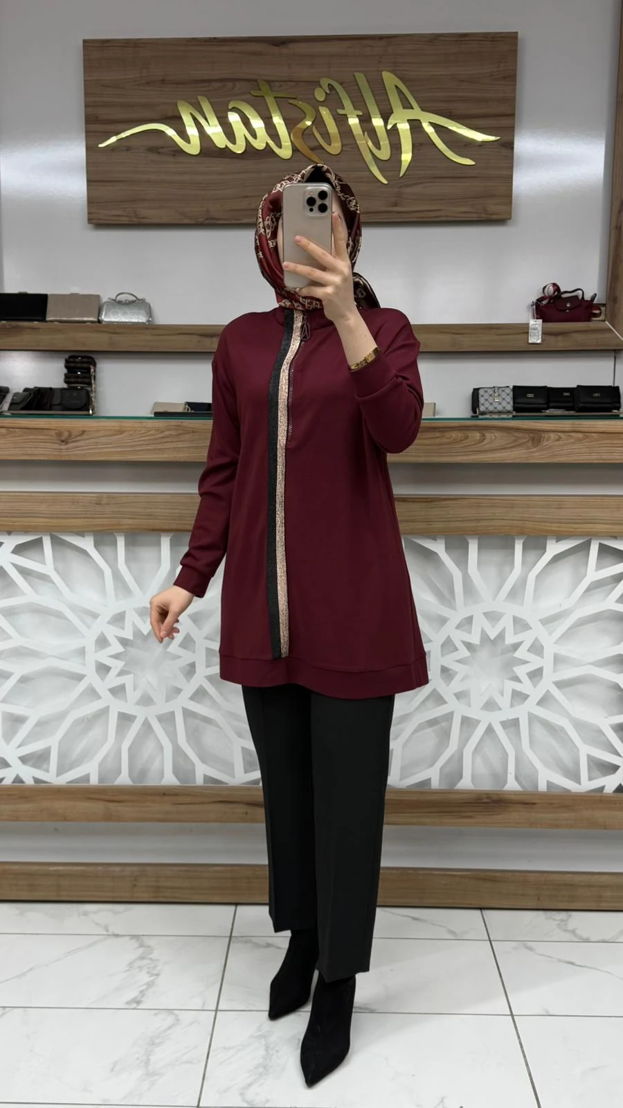 Sim Ribanalı  Tunik armn 25KT407