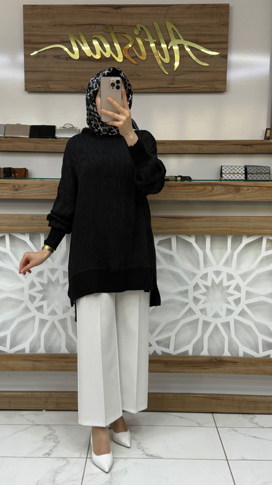 Nuss 25Y3009 - KUPRA TUNİK - SİYAH