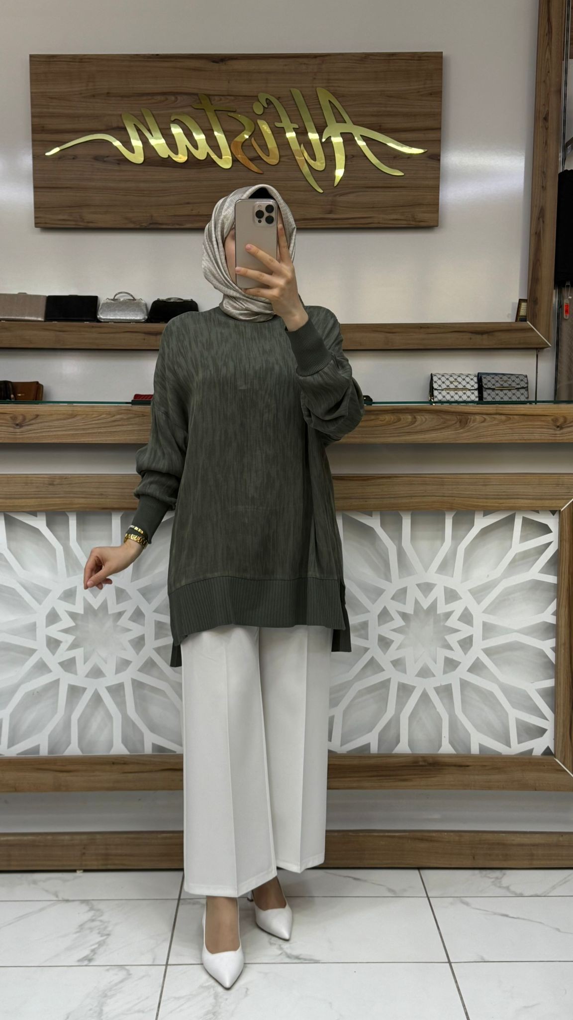 Nuss 25Y3009 - KUPRA TUNİK - haki