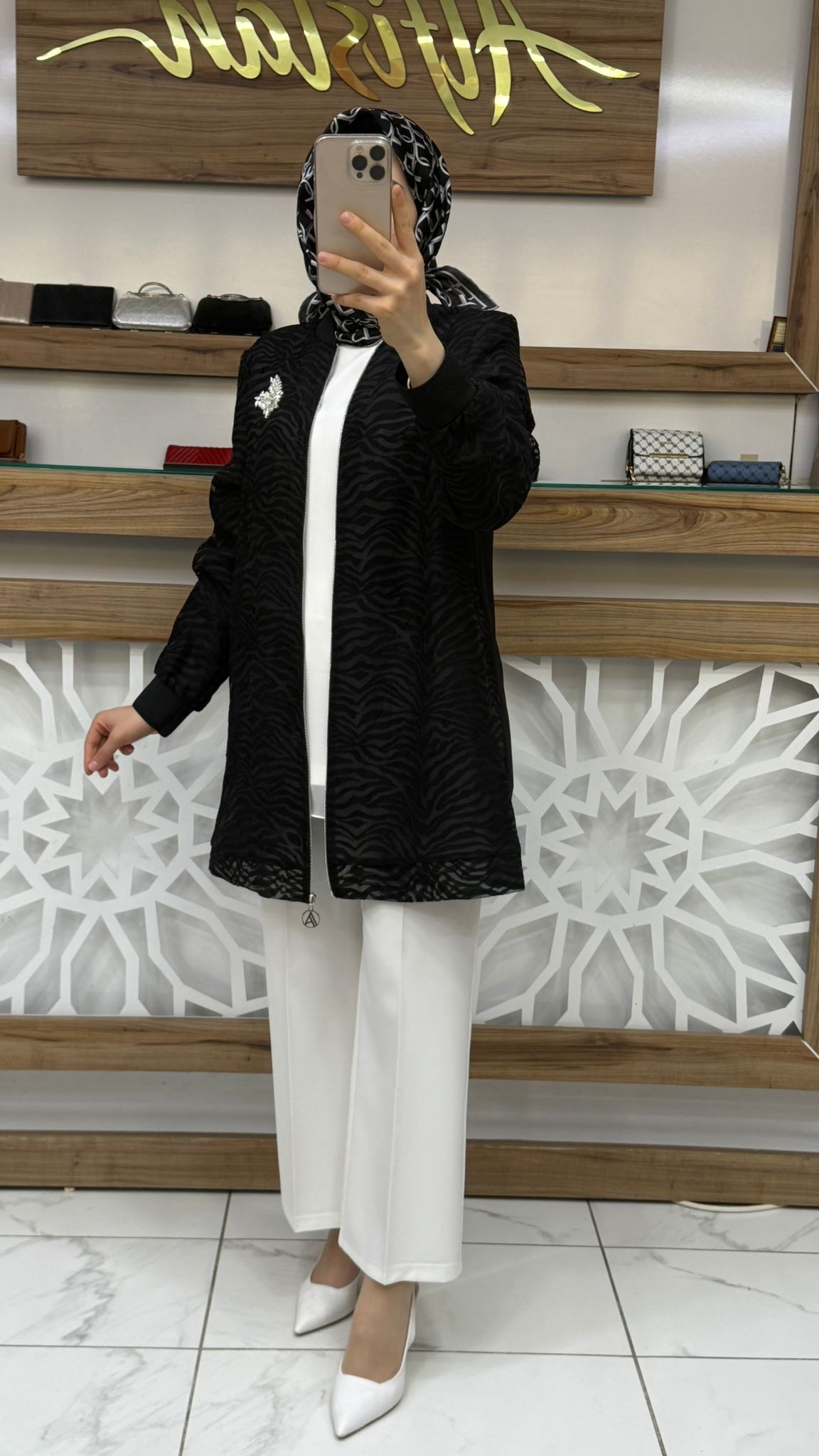 Armine Trend Bronşlu Ceket 25YT418