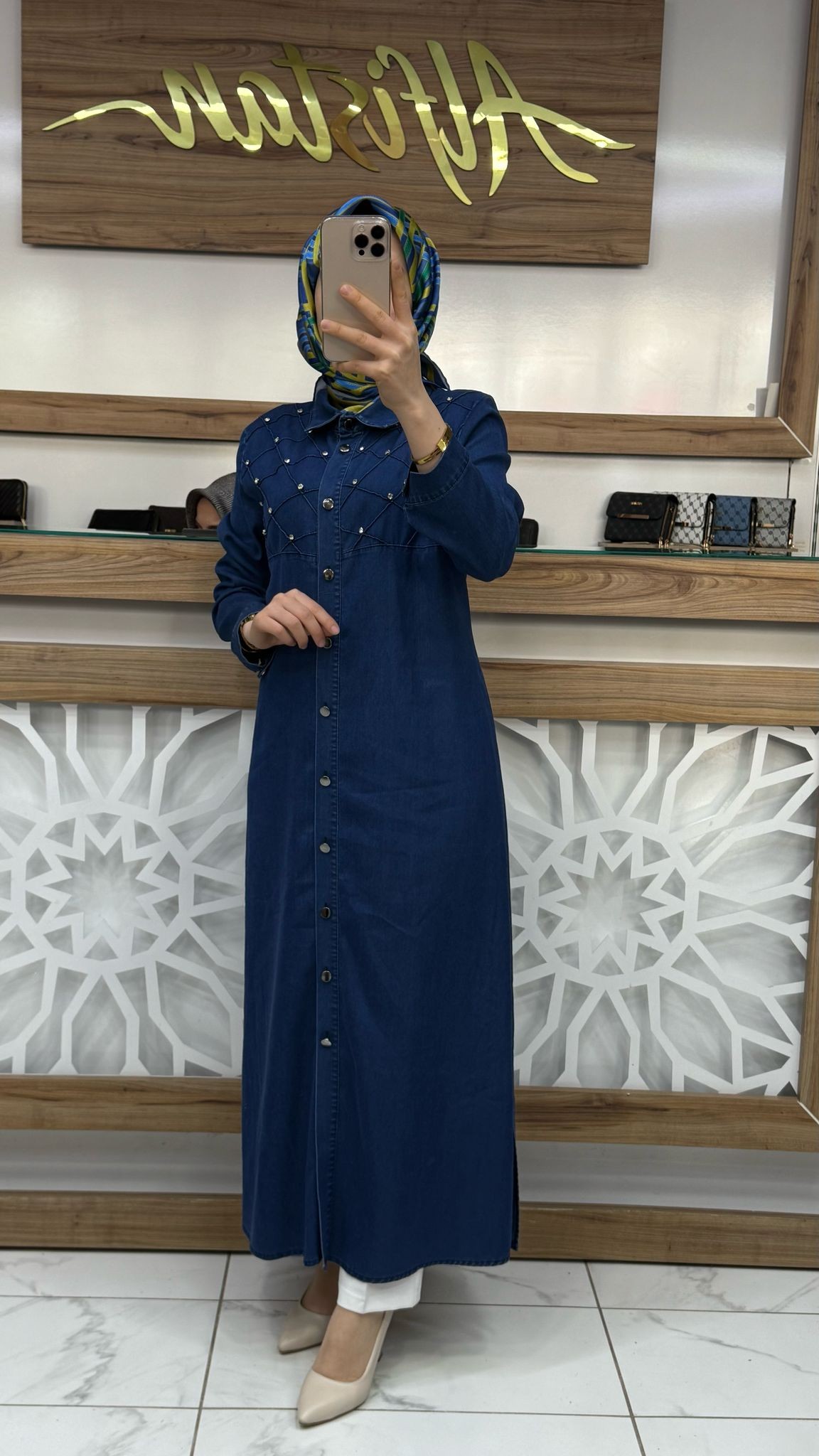Qetenn  Çımalı Taşlı Kot Giy Çık  4921
