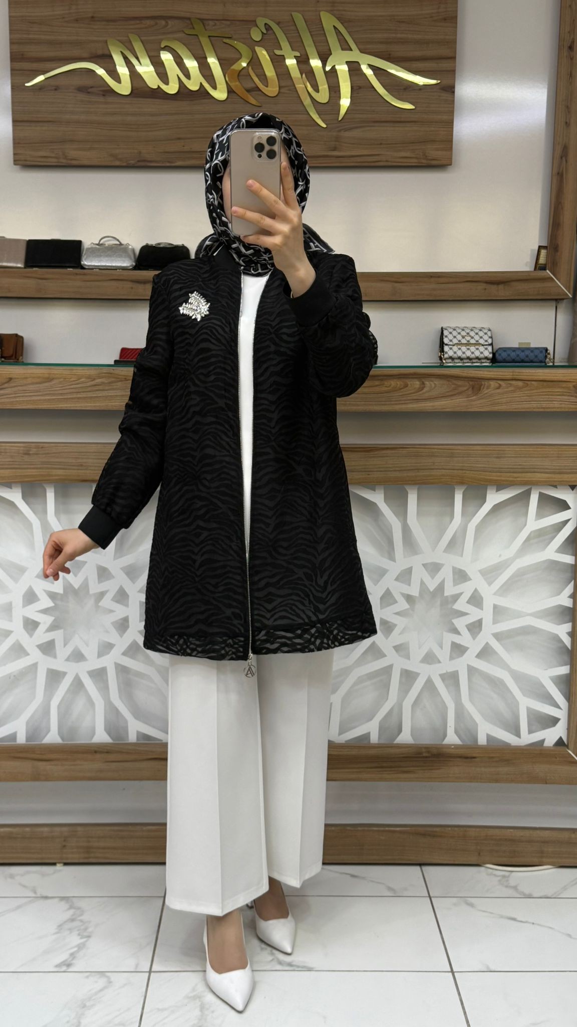 Armine Trend Bronşlu Ceket 25YT418