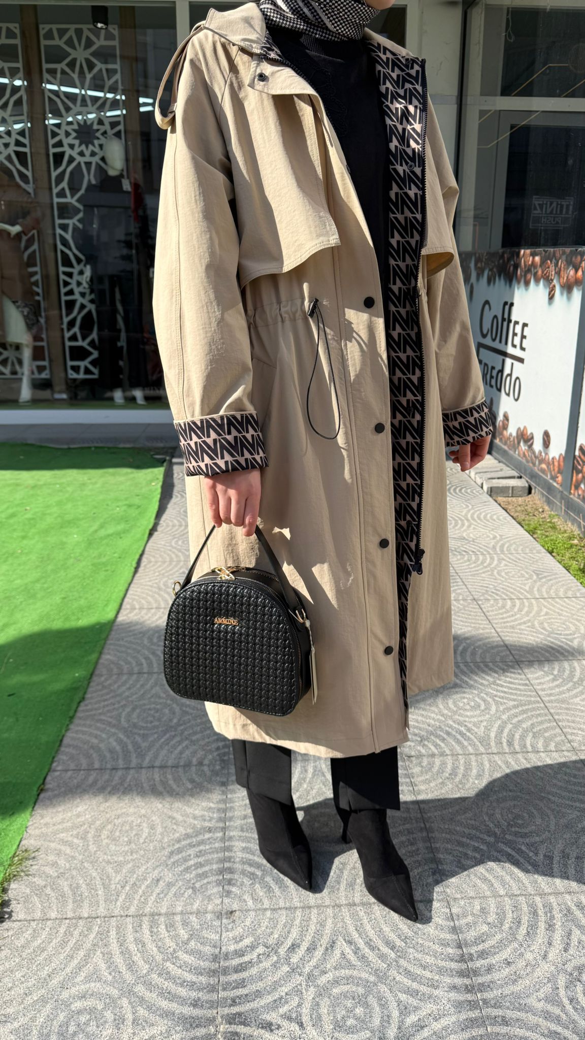 Kapüşonlu İçi Astarlı Kap  nuss  26K6033