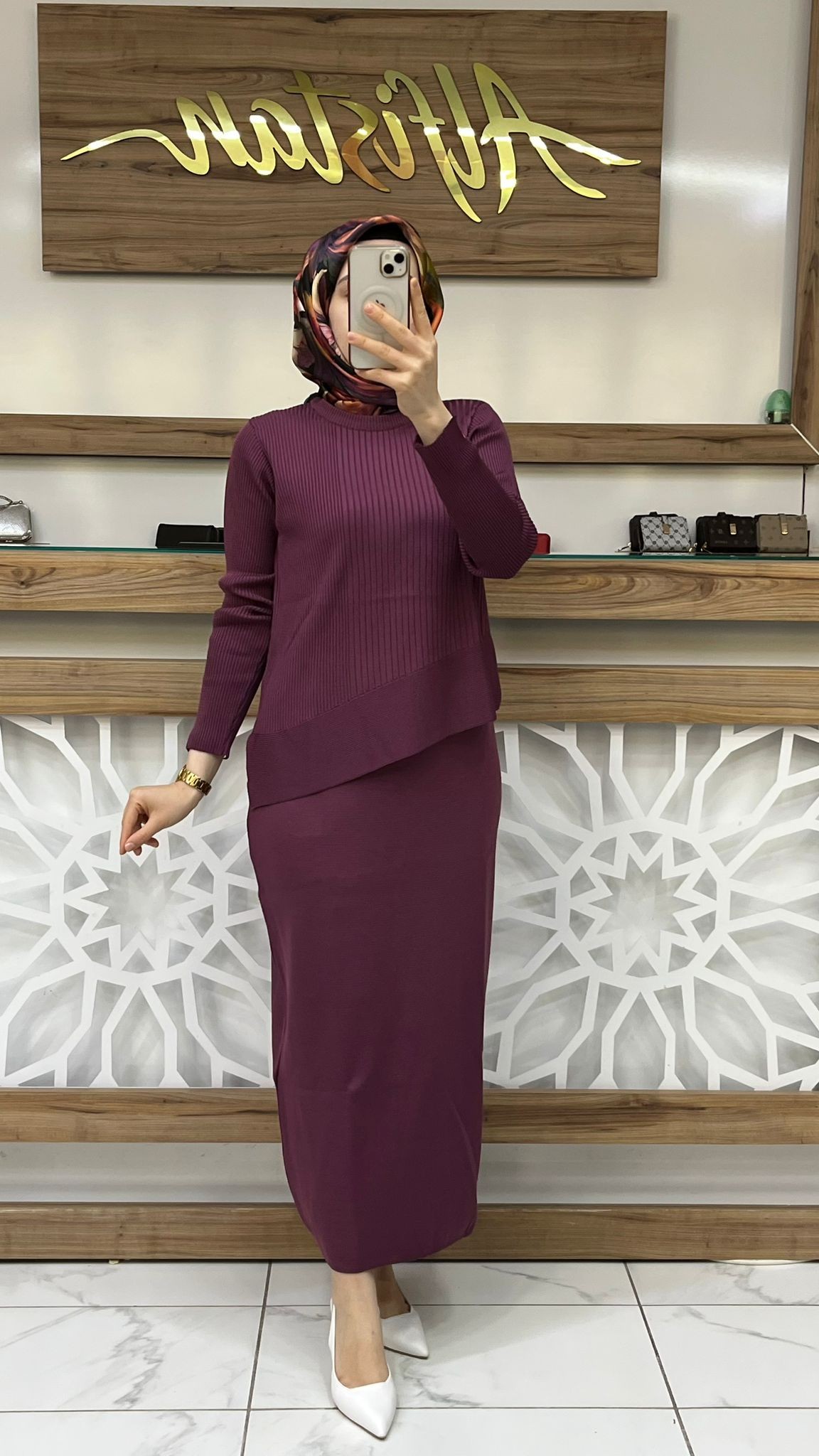 ARMİNE TREND MERSERİZE ETEKLİ TAKIM 25YTD6119
