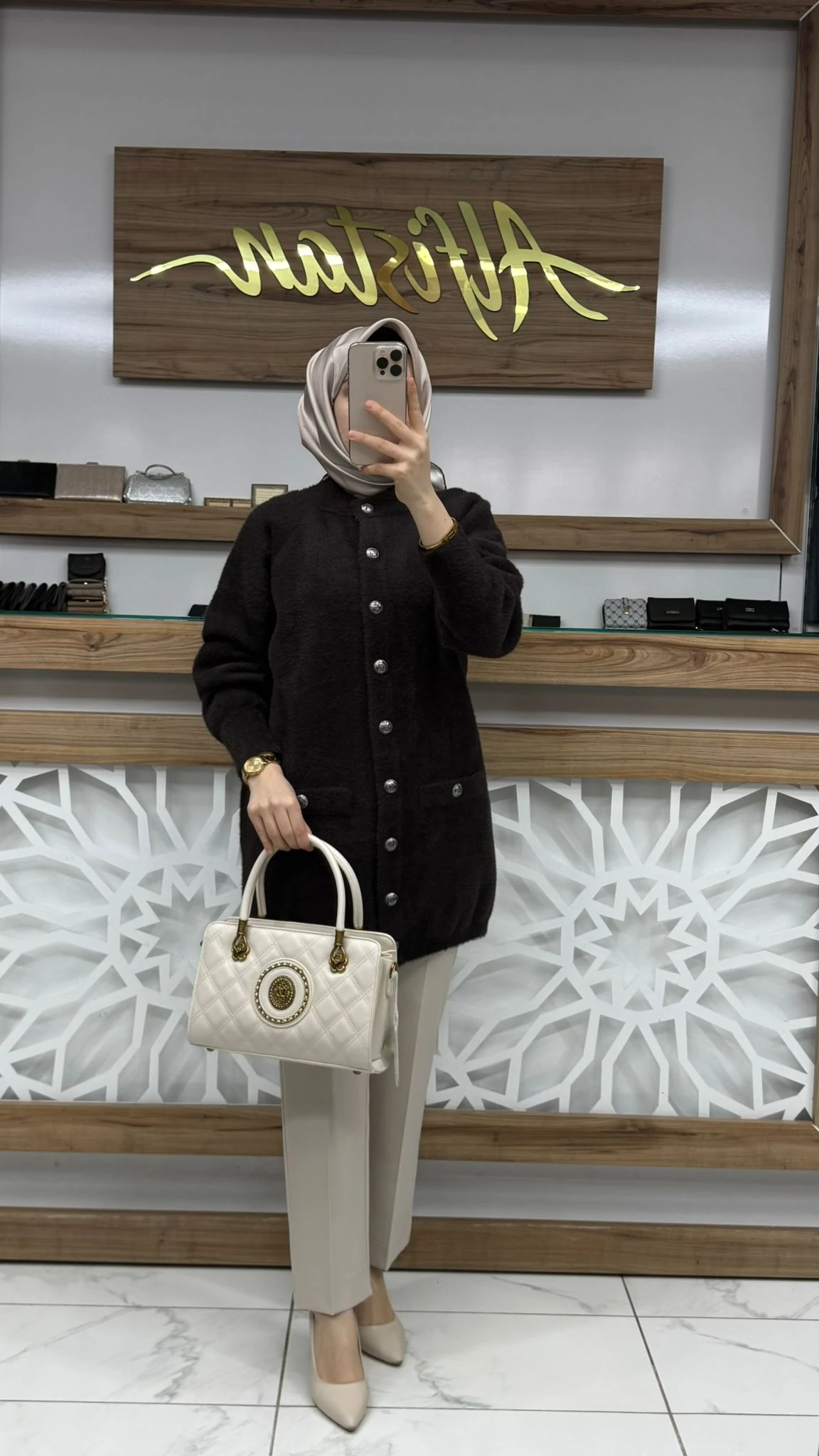 Angora Ceket nuss 26K7008