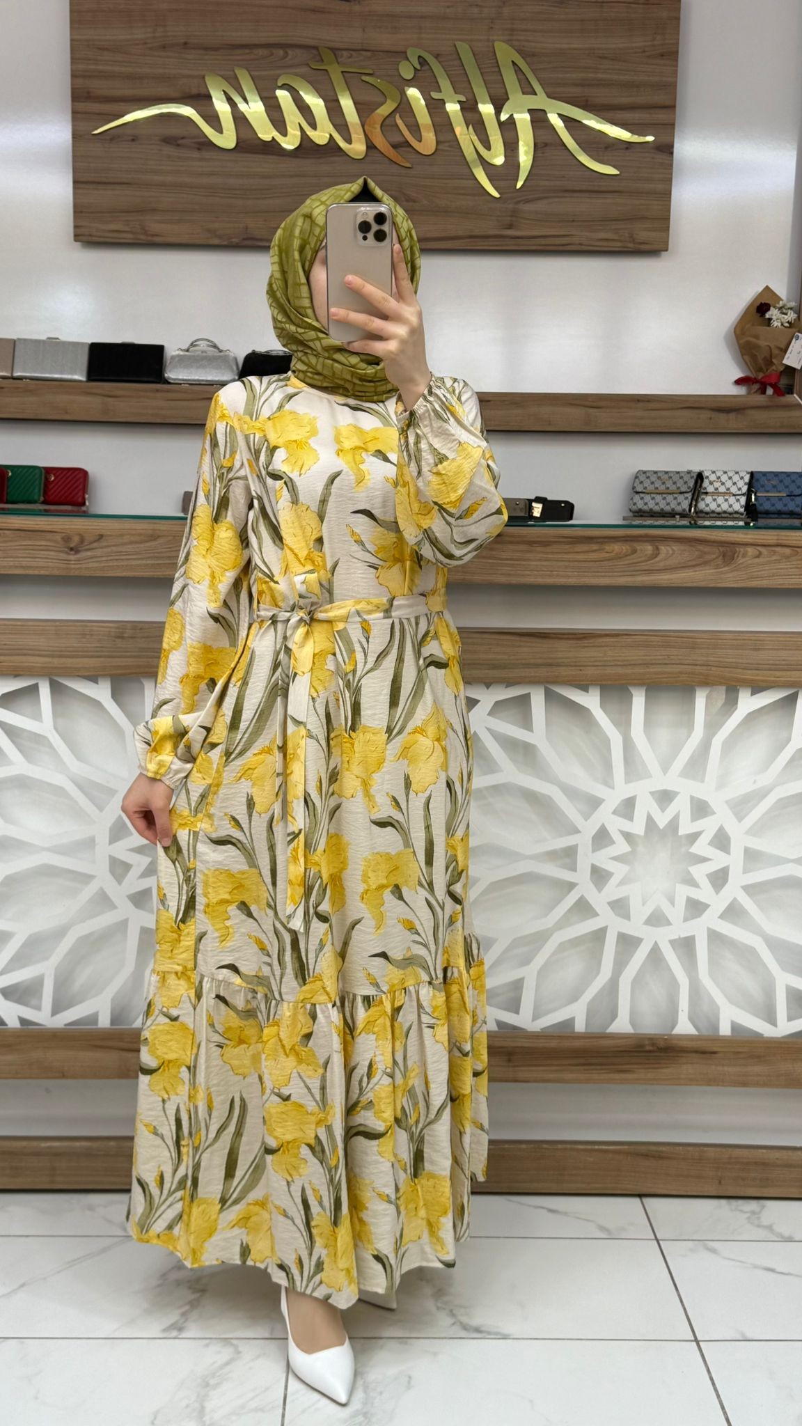 Çiçekli Elbise armn 25YT934
