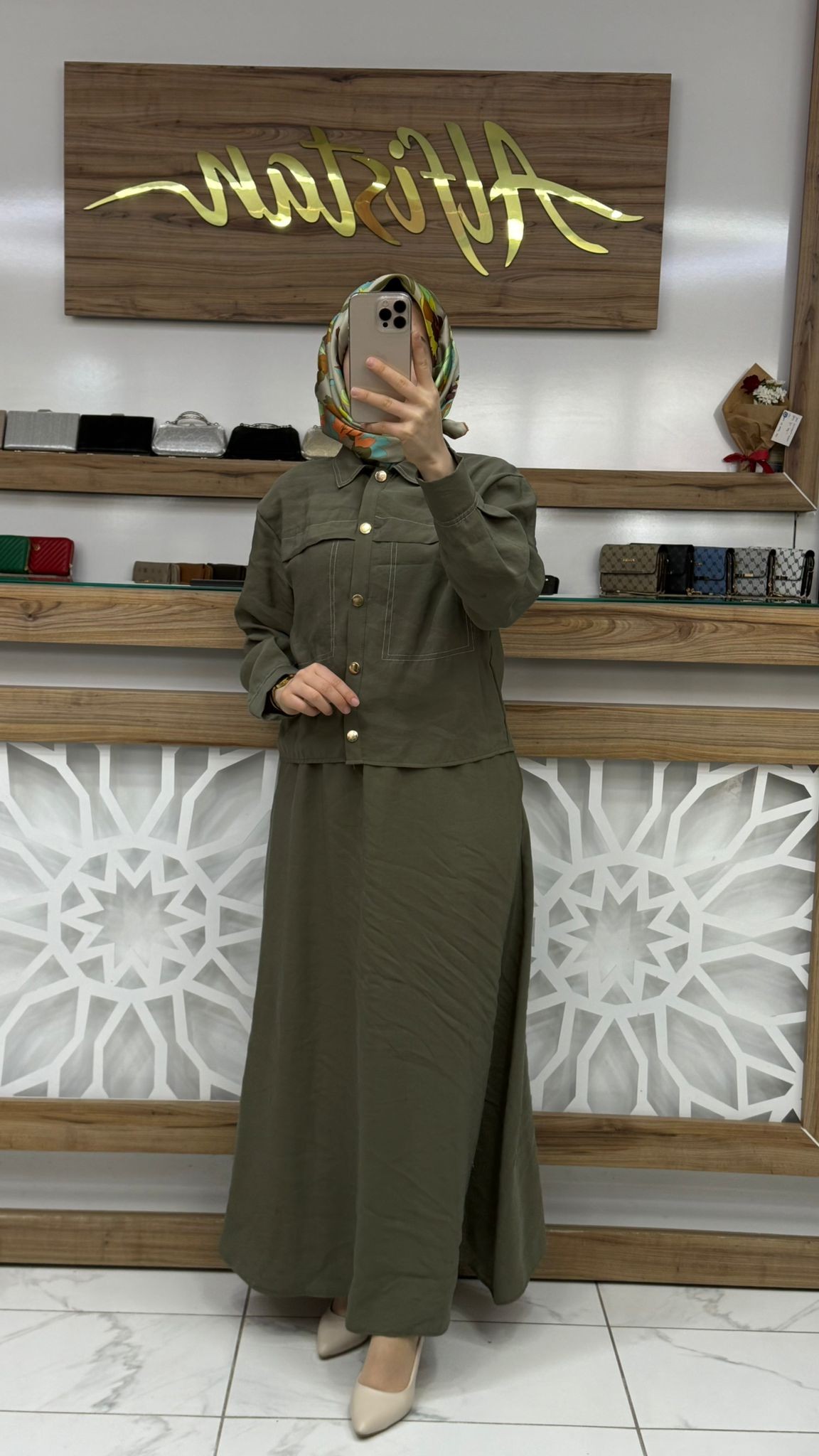 Gömlek Yaka Etekli İkili armn 25YT620