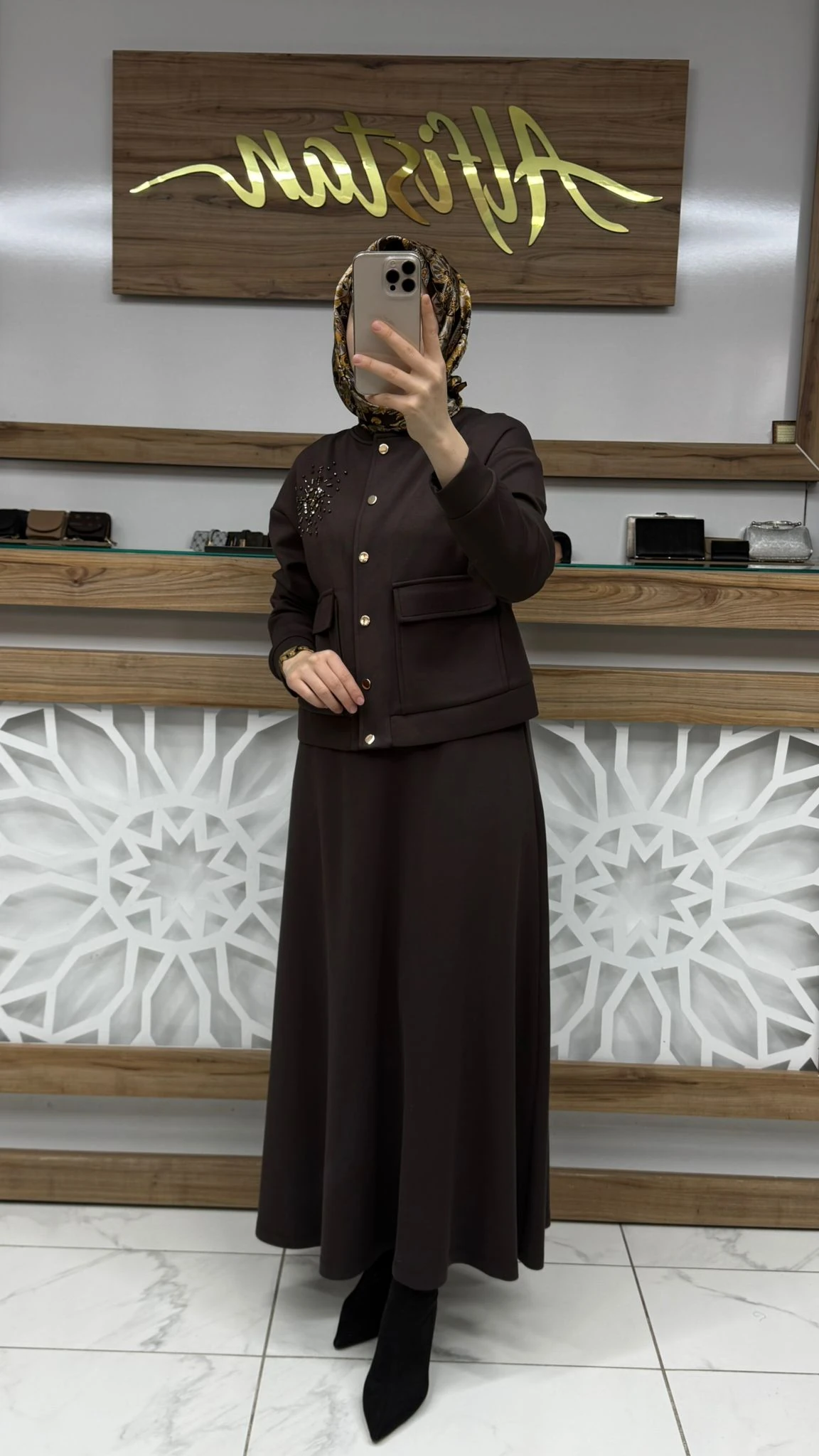 Modal Takım KAHVERENGİ  nuss 26K6033