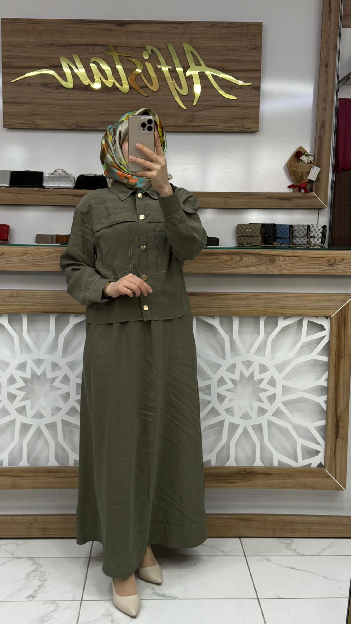 Gömlek Yaka Etekli İkili armn 25YT620