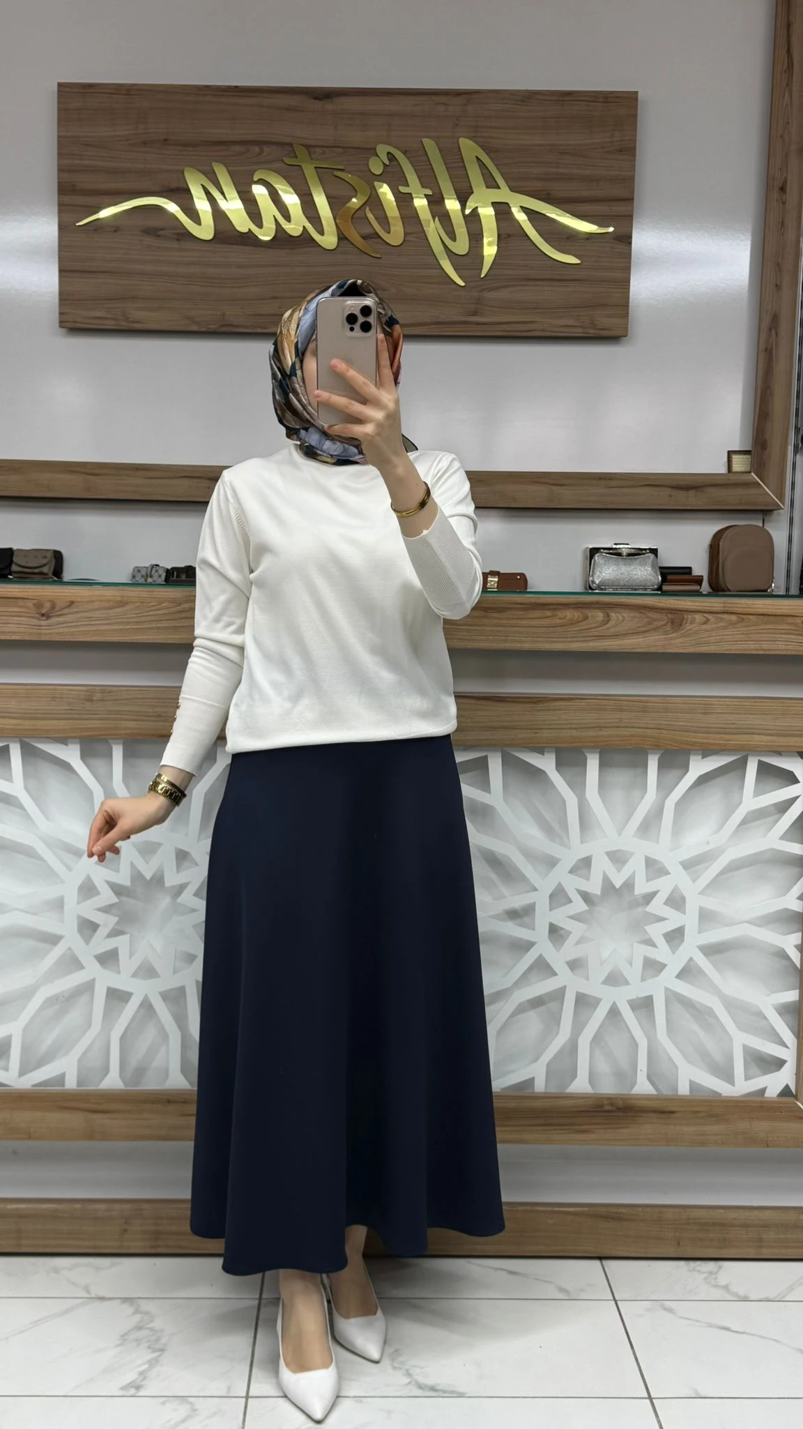 Beli Lastikli Kıloş Etek belli 25KD1001