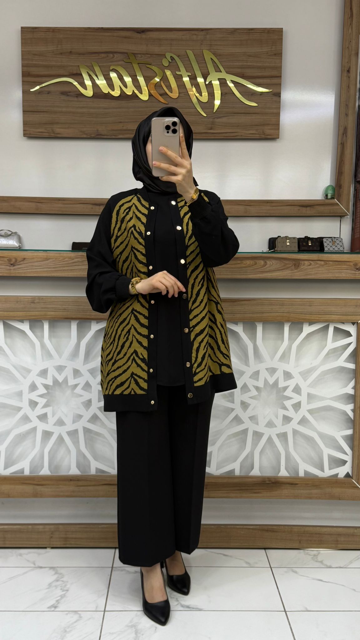 Armine Trend Zebra Ceket 25KT521