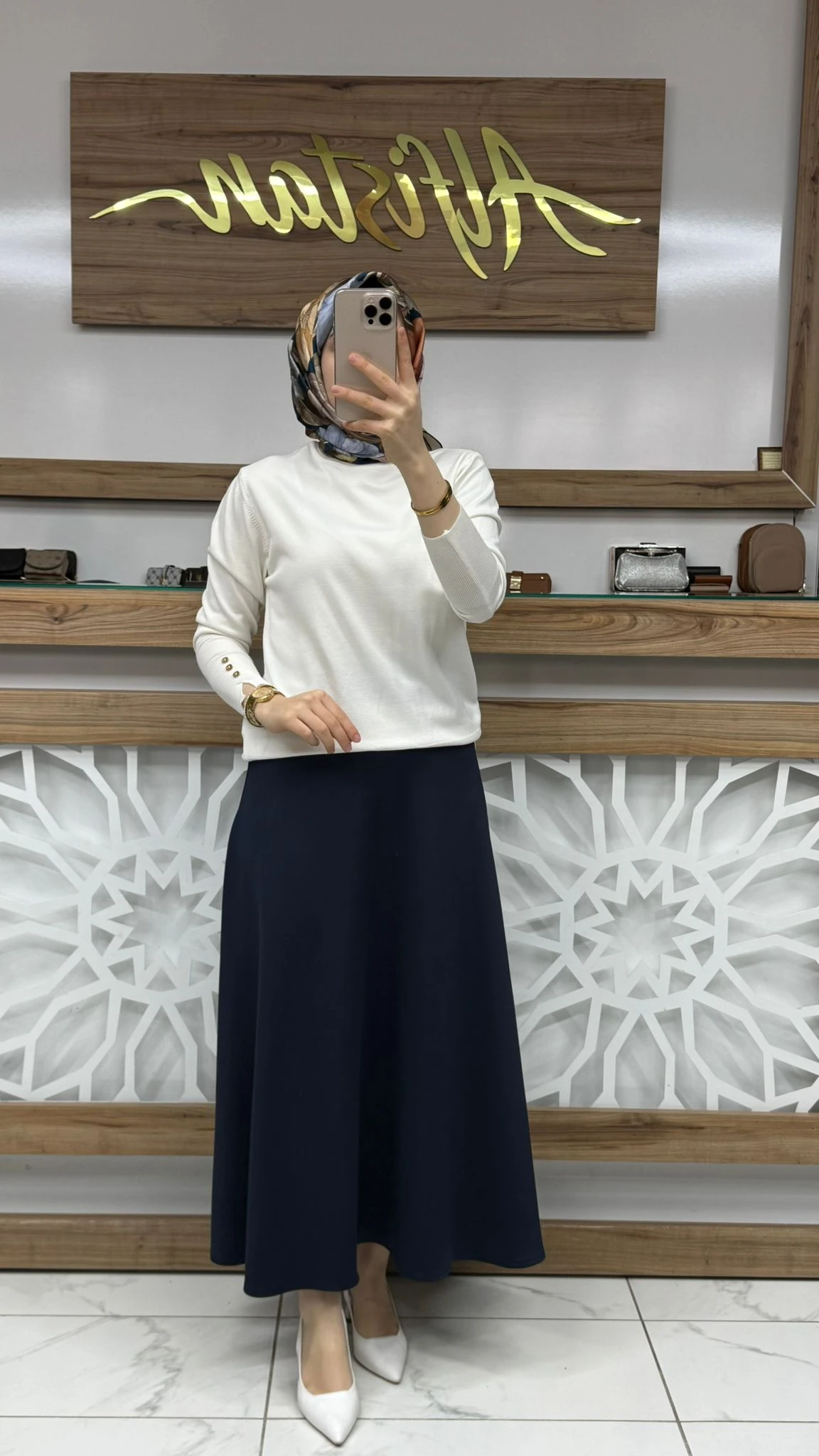 Beli Lastikli Kıloş Etek belli 25KD1001