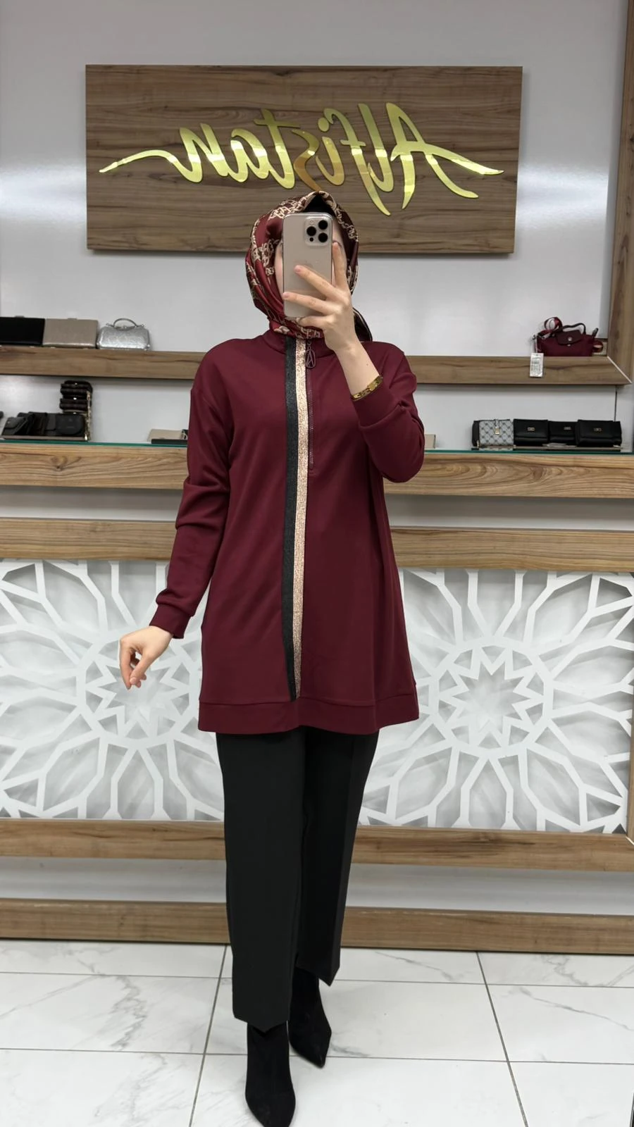 Sim Ribanalı  Tunik armn 25KT407