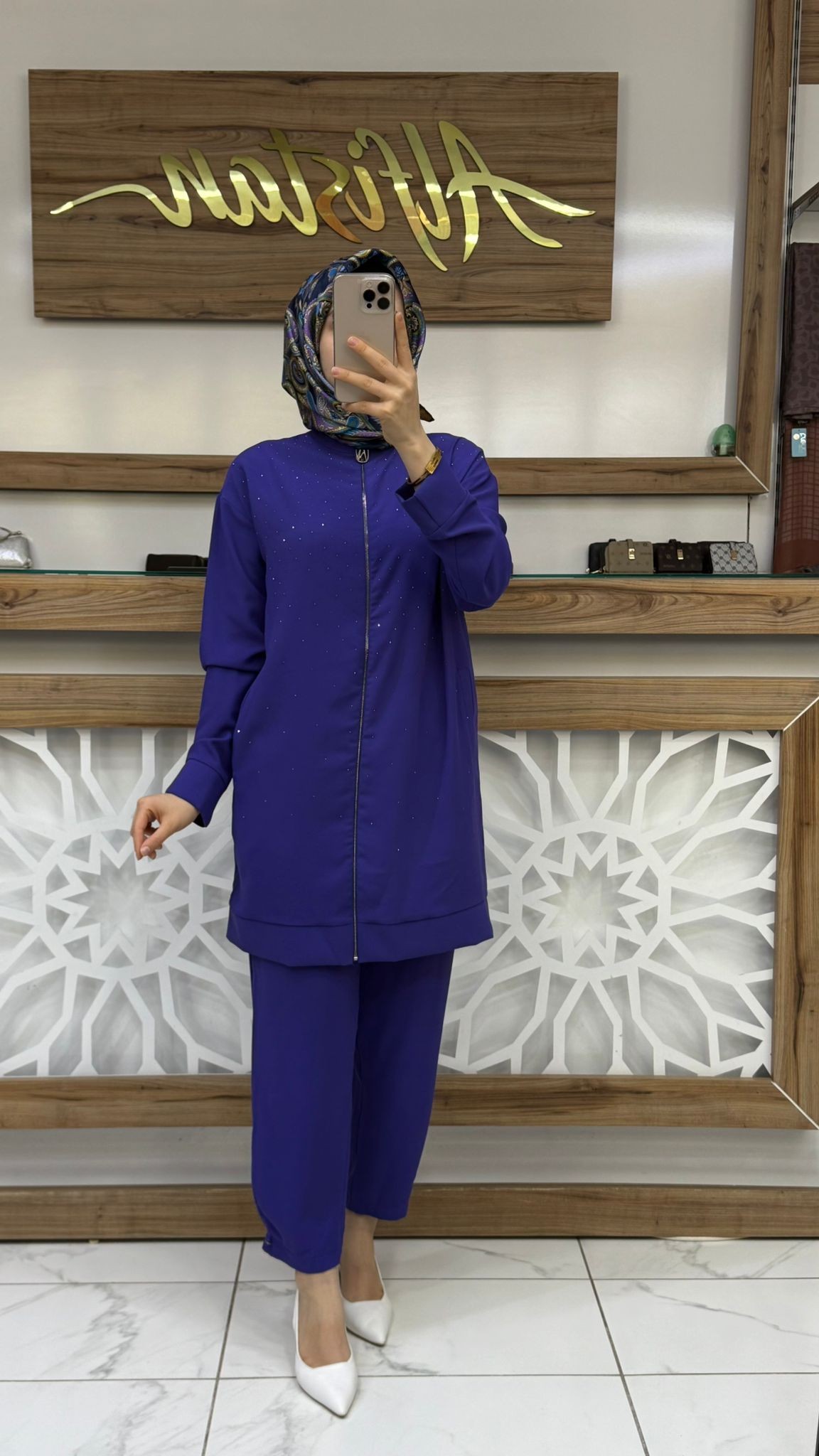 ARMİNE TREND TAŞLI TAKIM 25KT656