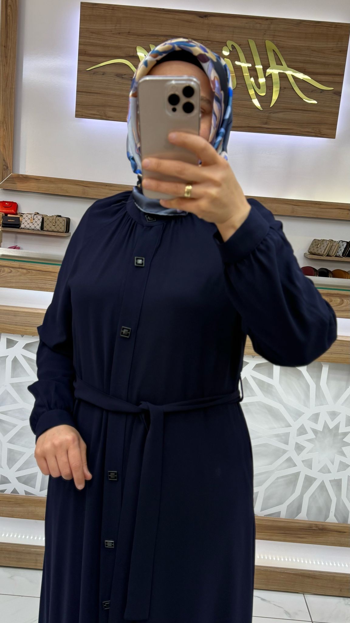 Reglan Kol Çıt Çıtlı Ferace zrny 5341