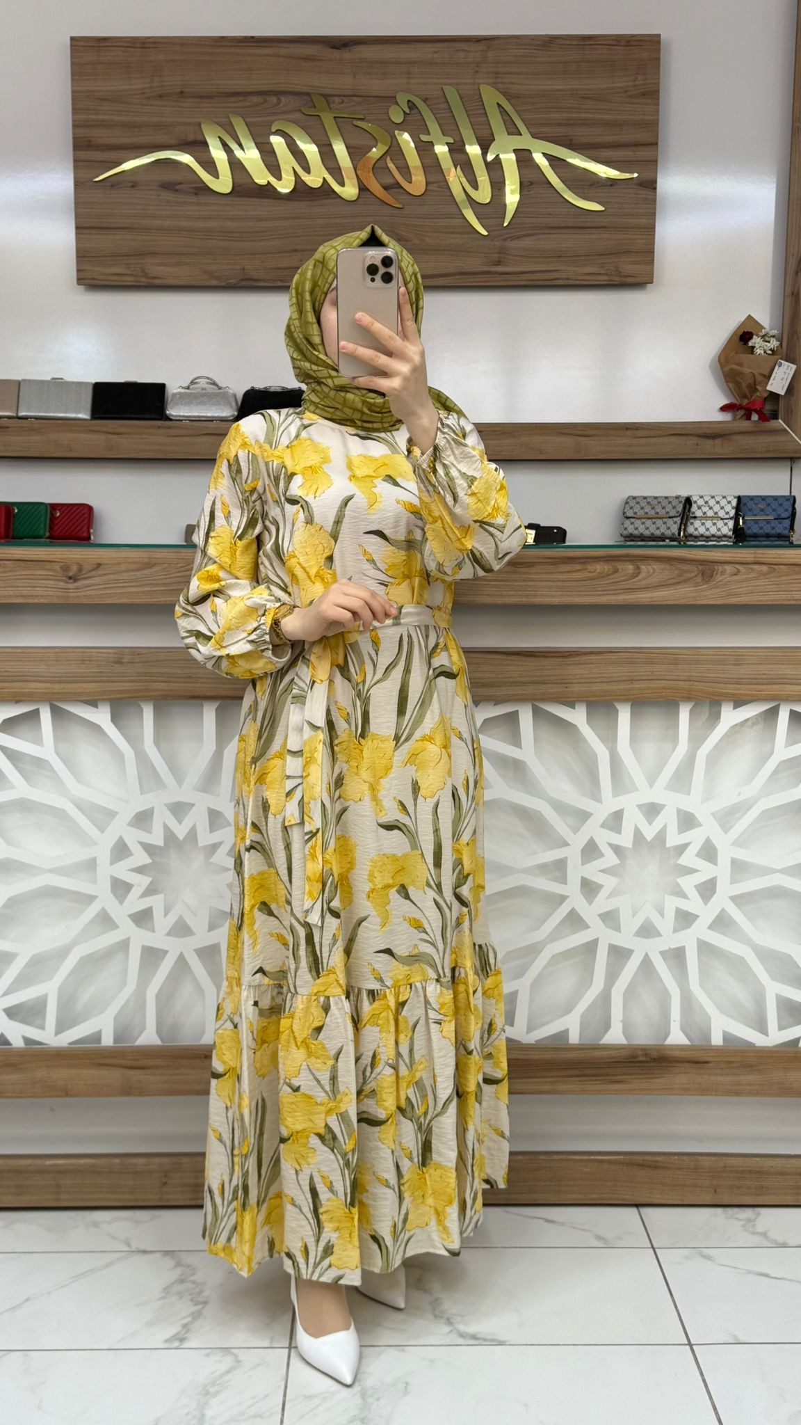 Çiçekli Elbise armn 25YT934
