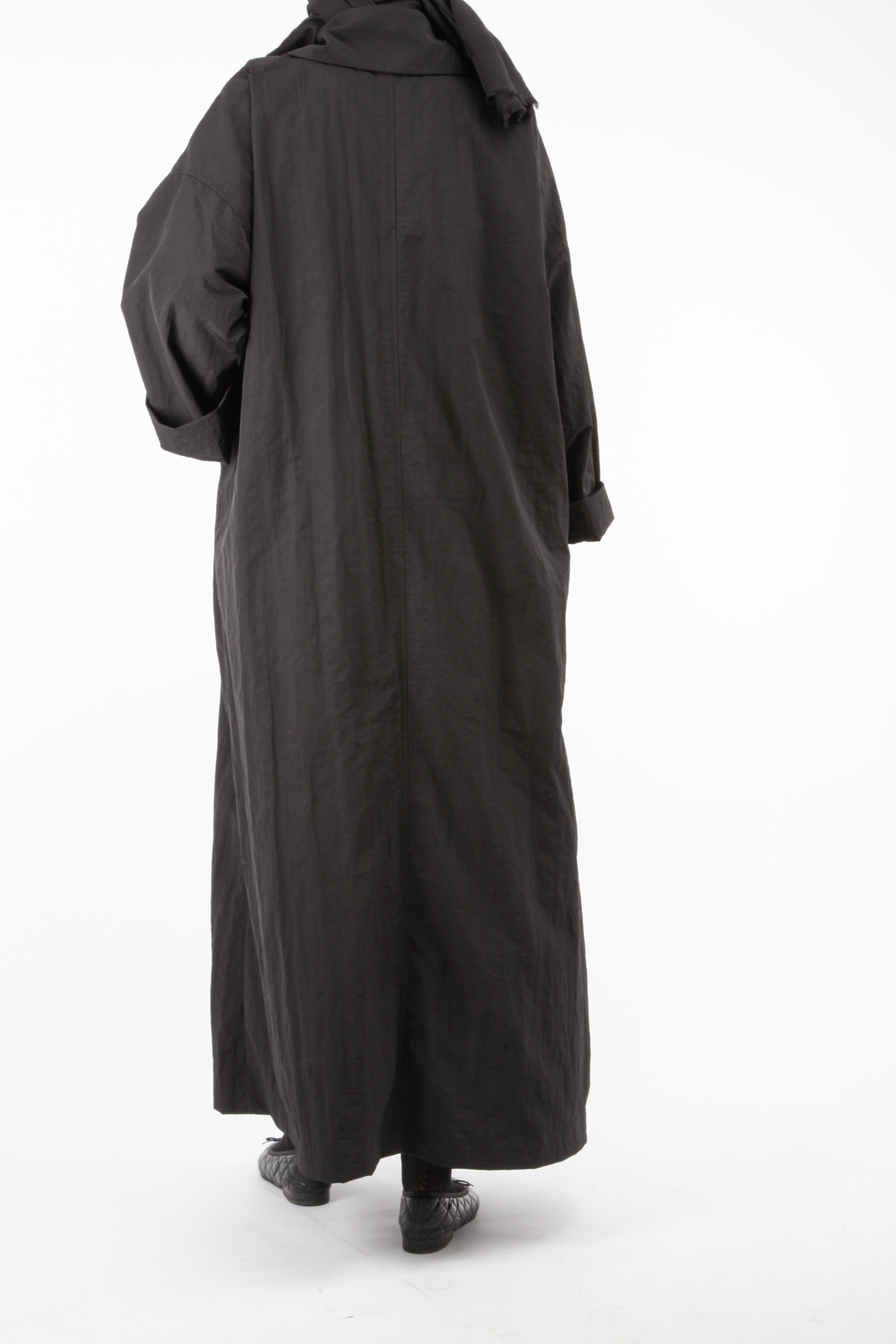 Casual Siyah Pardösü