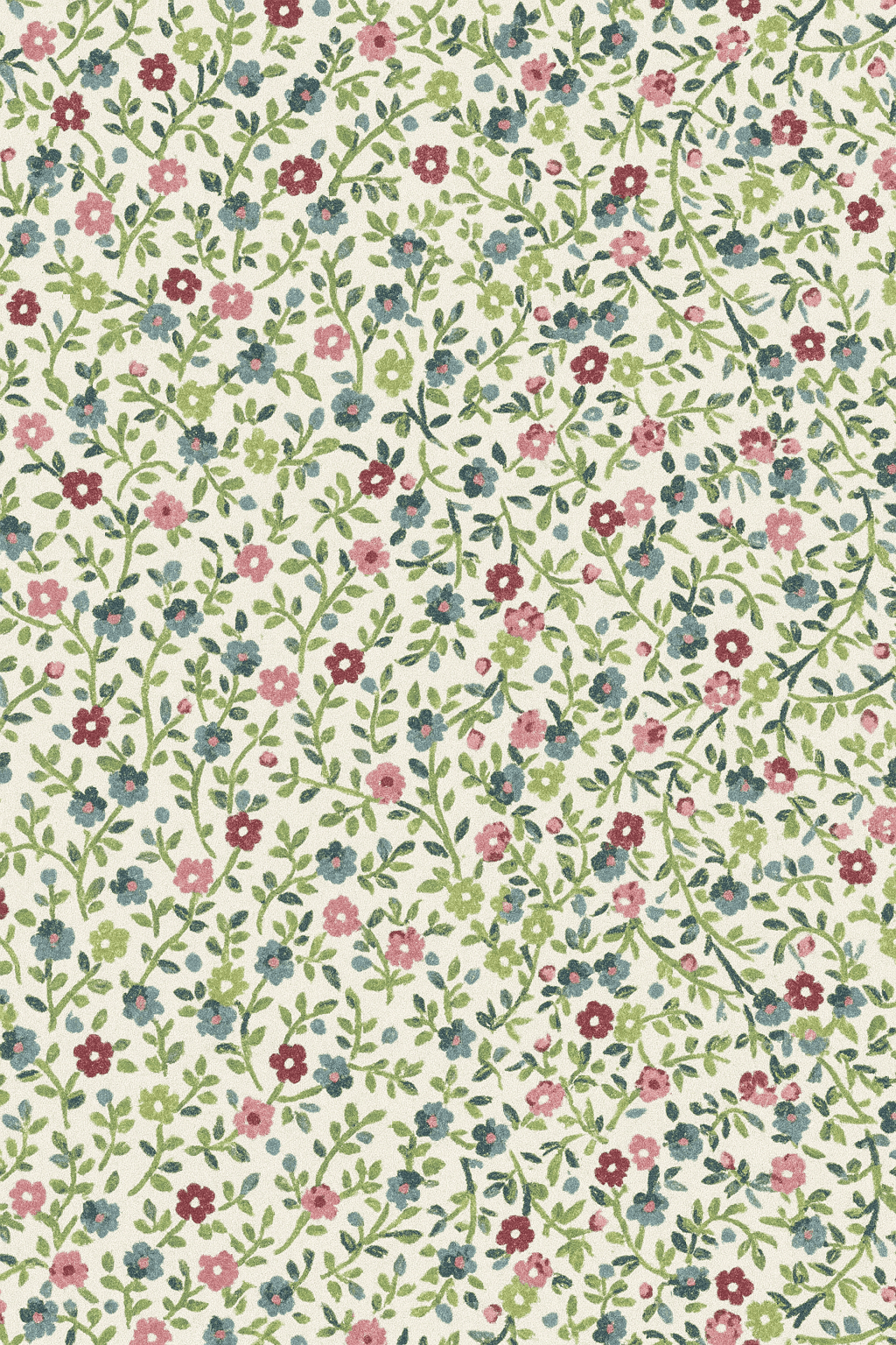 Brit Detaylı Floral Gömlek