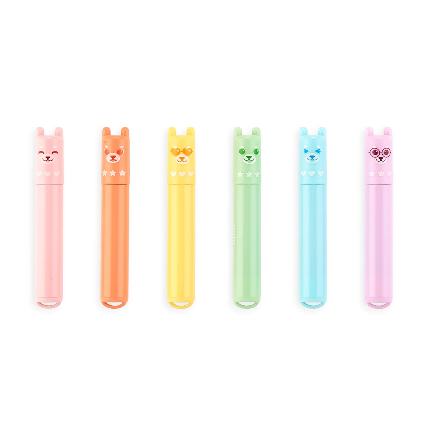 Ooly Beary Sweet Mini Kokulu 6'lı Highlighter