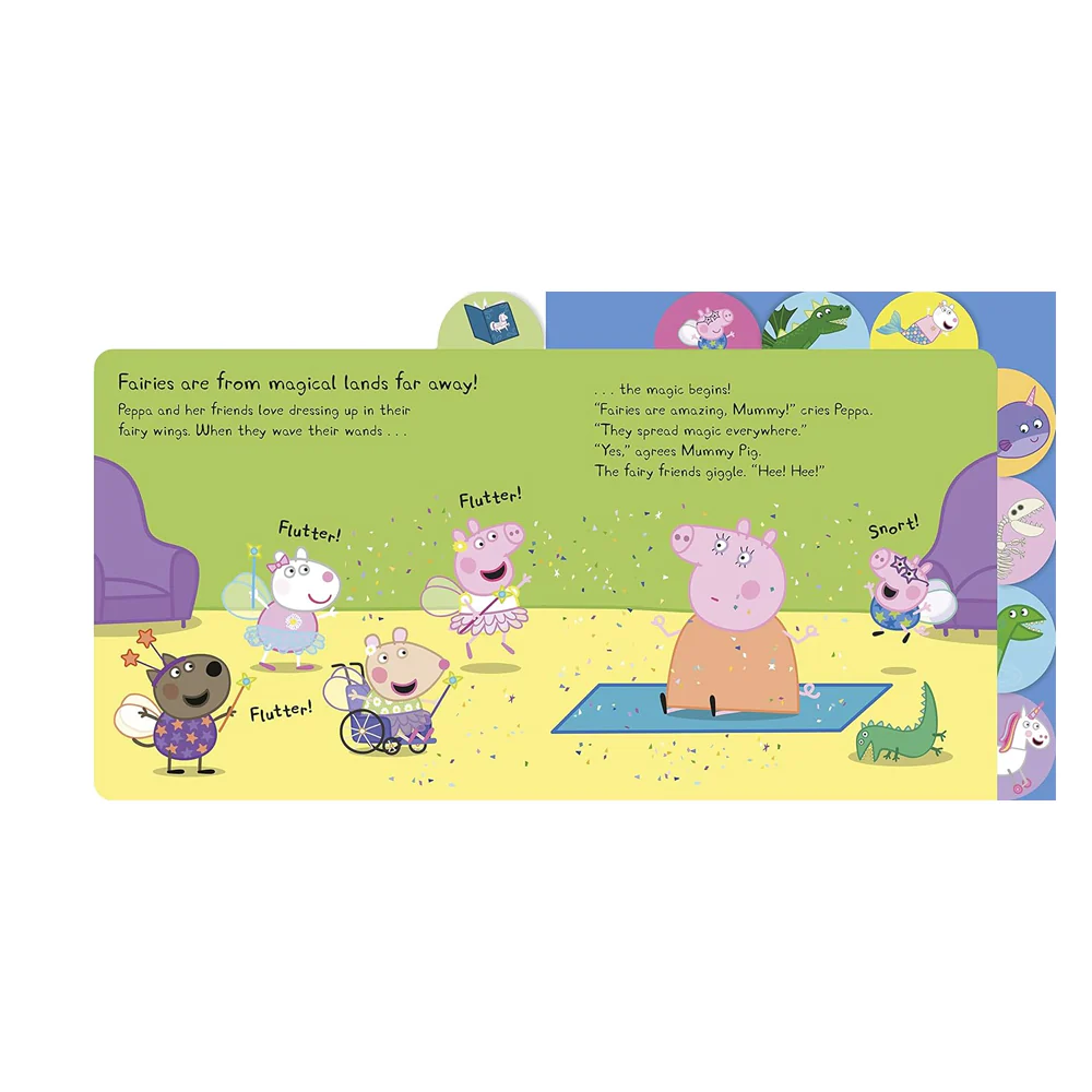 Peppa Pig - Magical Creatures Tabbed Board Book
