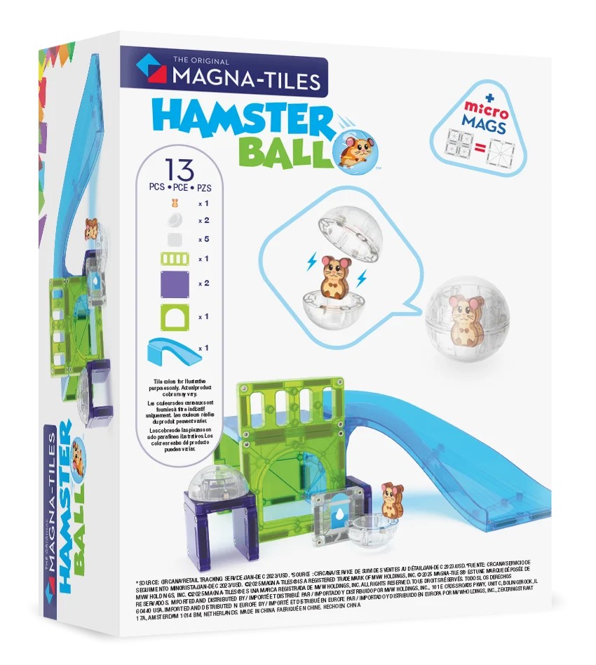 Magna-Tiles - Hamster Ball - 13 Parça