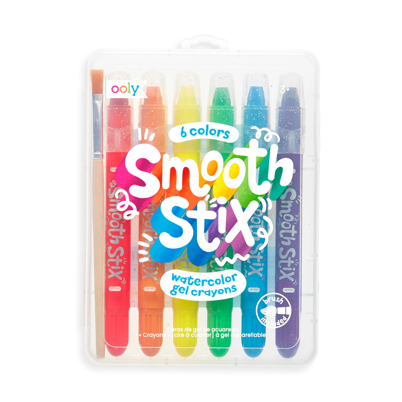 Ooly Smooth Stix Sulu Boya Efektli 6'lı Jel Boya Kalemi