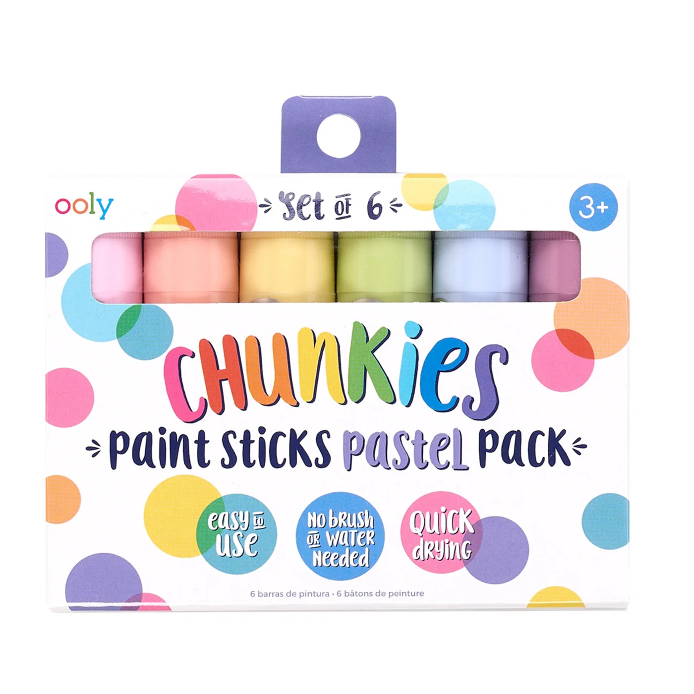 Ooly Chunkies Pastel Boya 6�l? Pastel Renkler