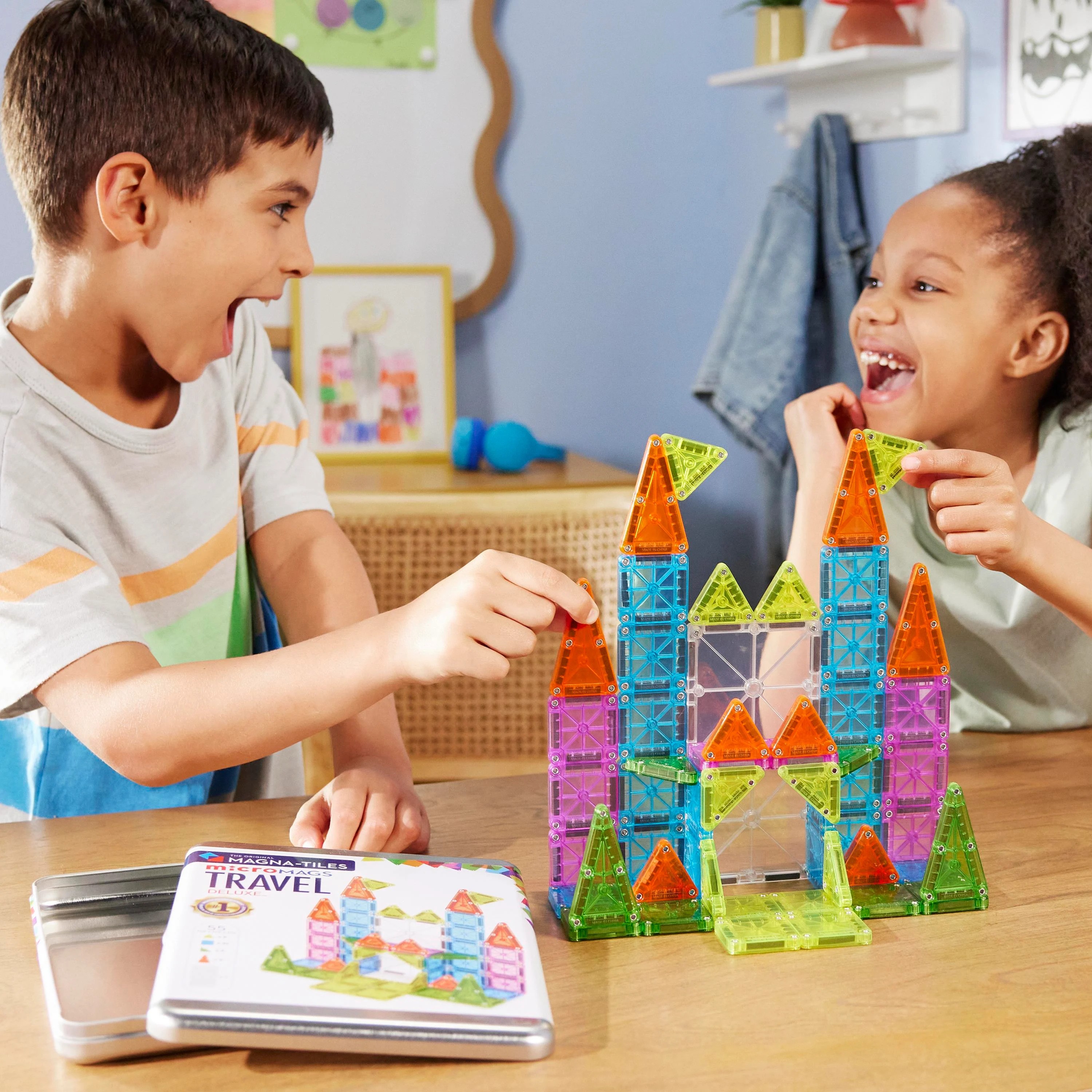 Magna-Tiles - Travel Set - Seyahat Seti - 55 Parça