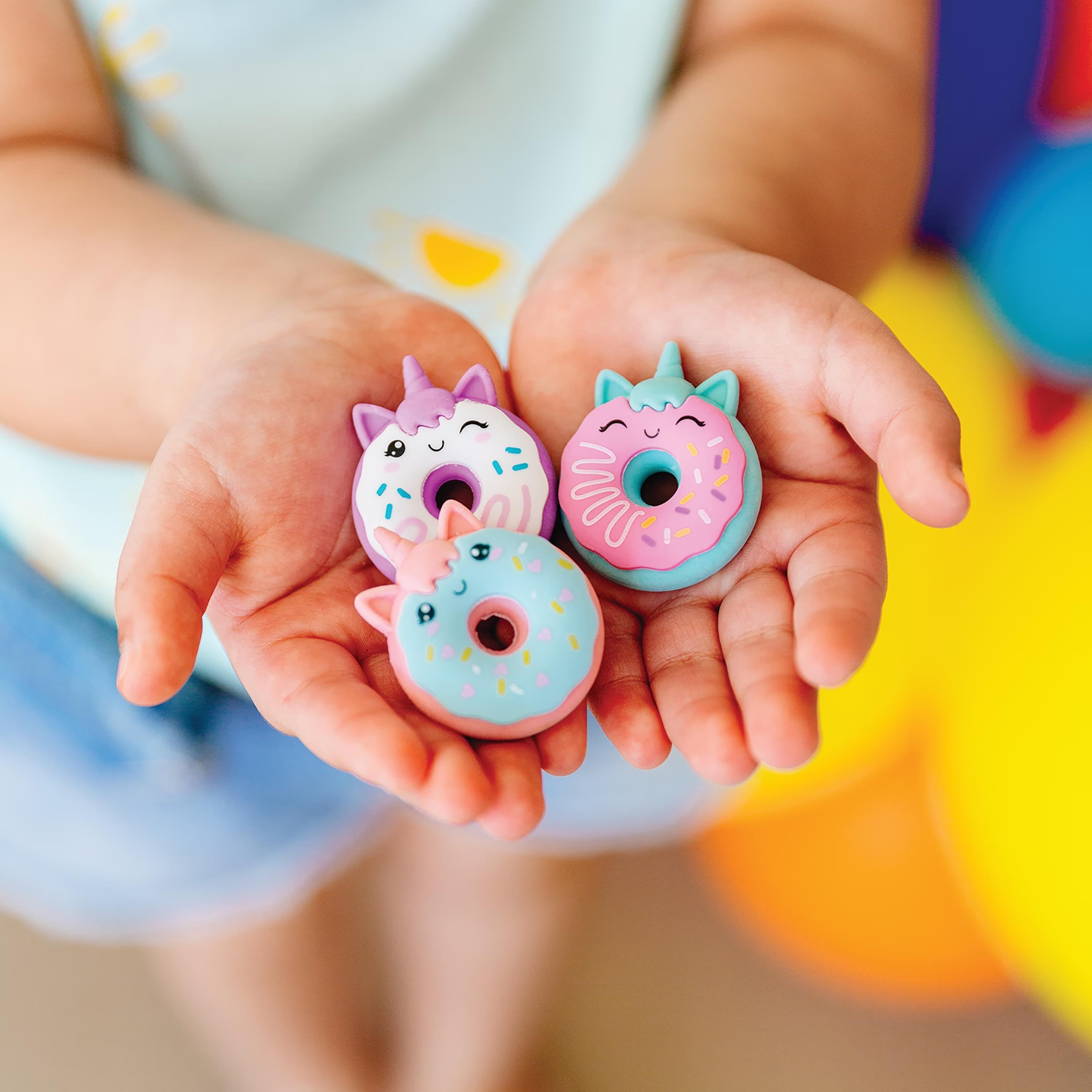 Ooly Magic Bakery Unicorn Donuts 3’lü Kokulu Silgi Seti
