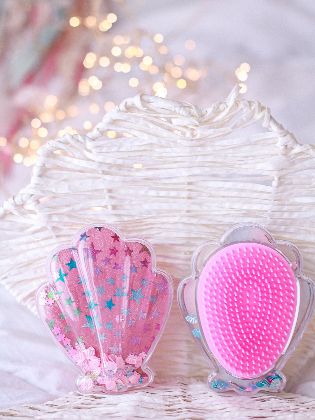 Mini & Kids Little Mermaids Hairbrush - Stars