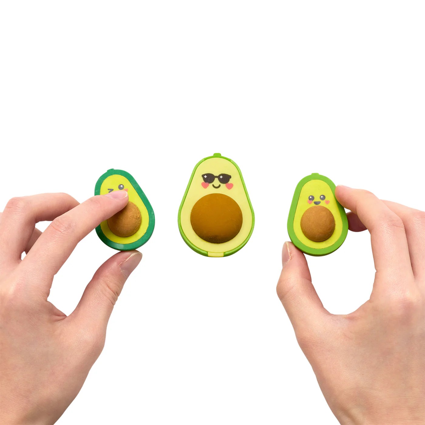 Ooly Avocado Love Silgi & Kalemtıraş 3’lü Set