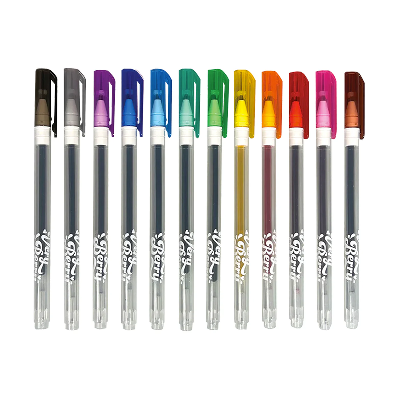 Ooly Very Berry Çilek Kokulu 12’li Jel Kalem