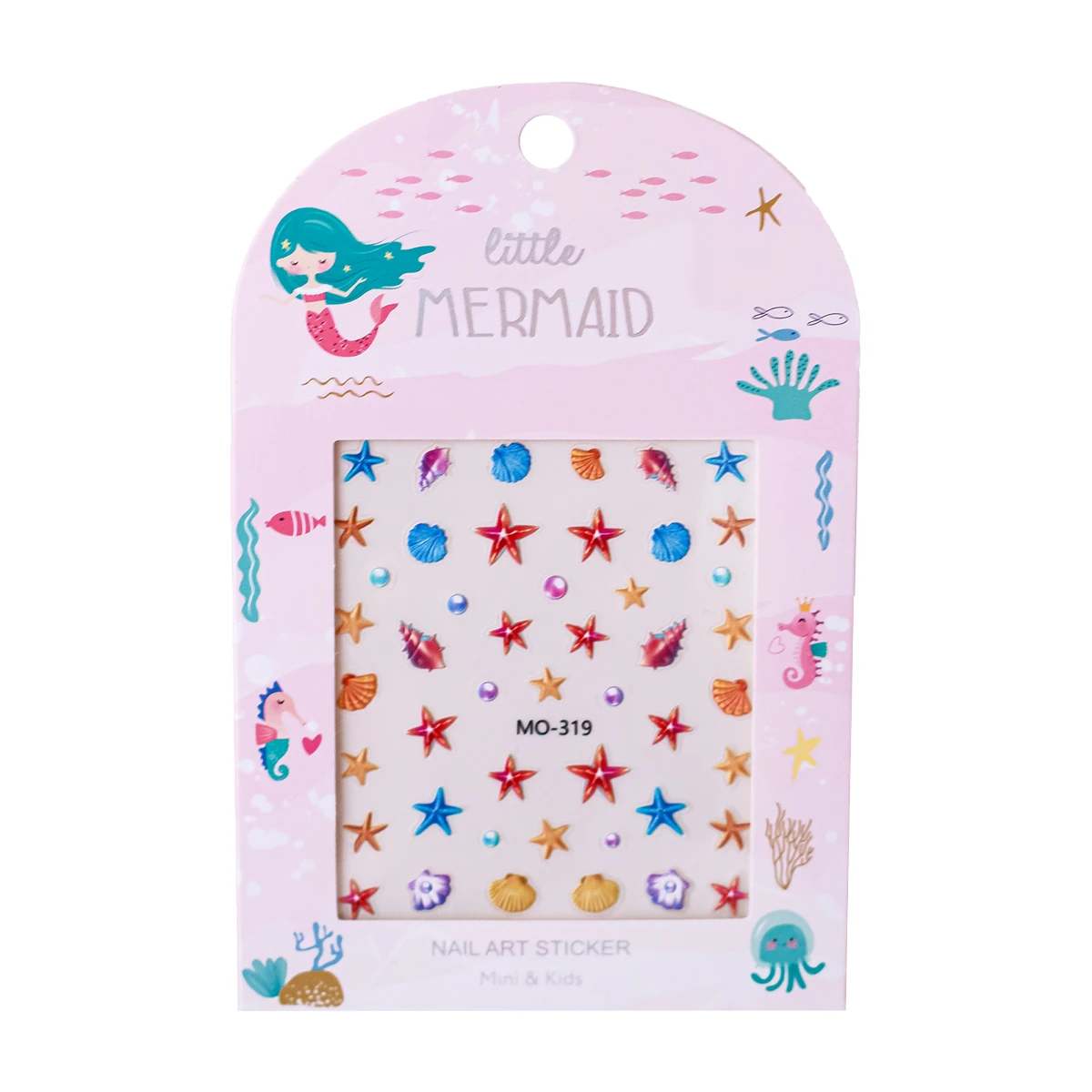 Mini & Kids Çocuk Tırnak Sticker - Deniz Kabuğu