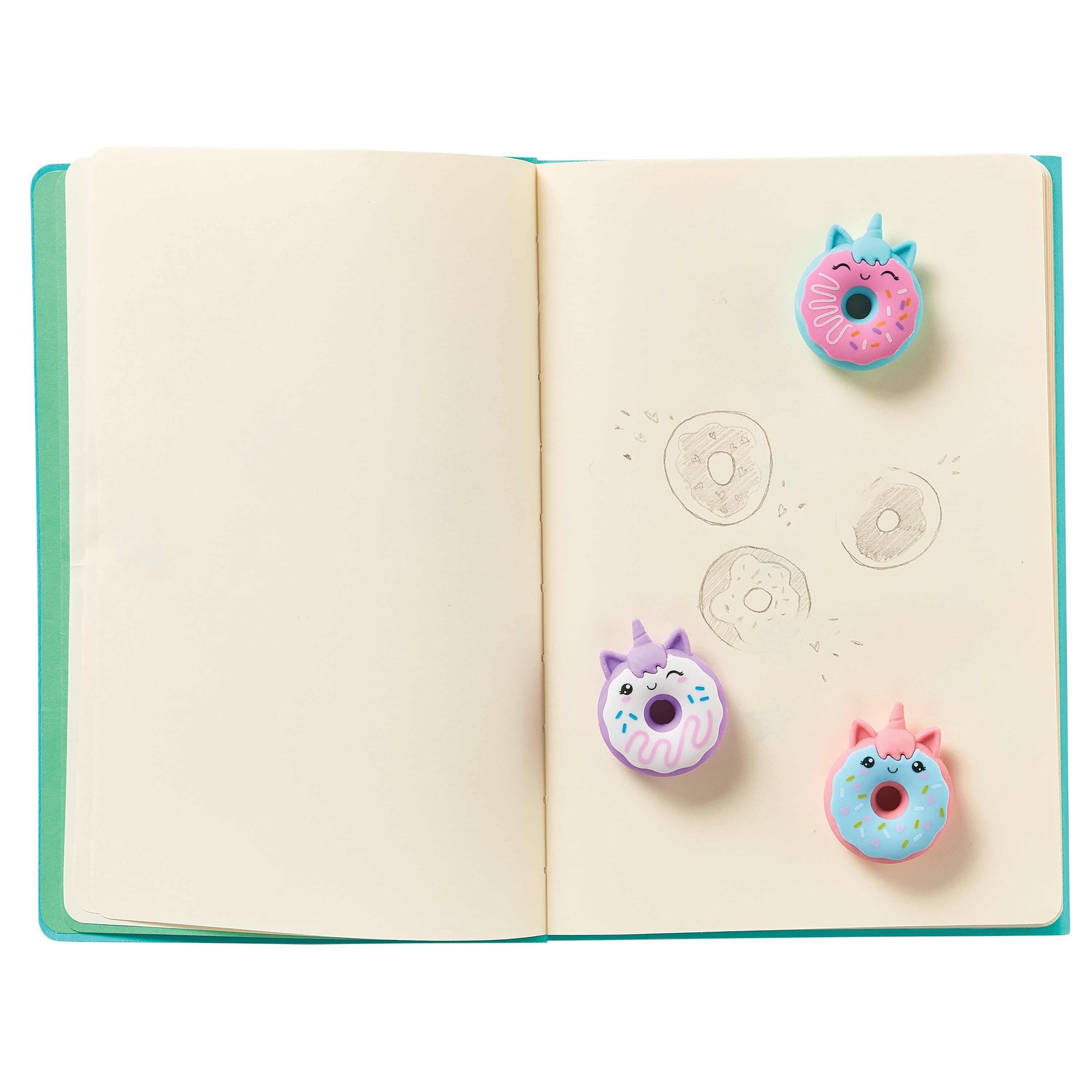 Ooly Magic Bakery Unicorn Donuts 3’lü Kokulu Silgi Seti